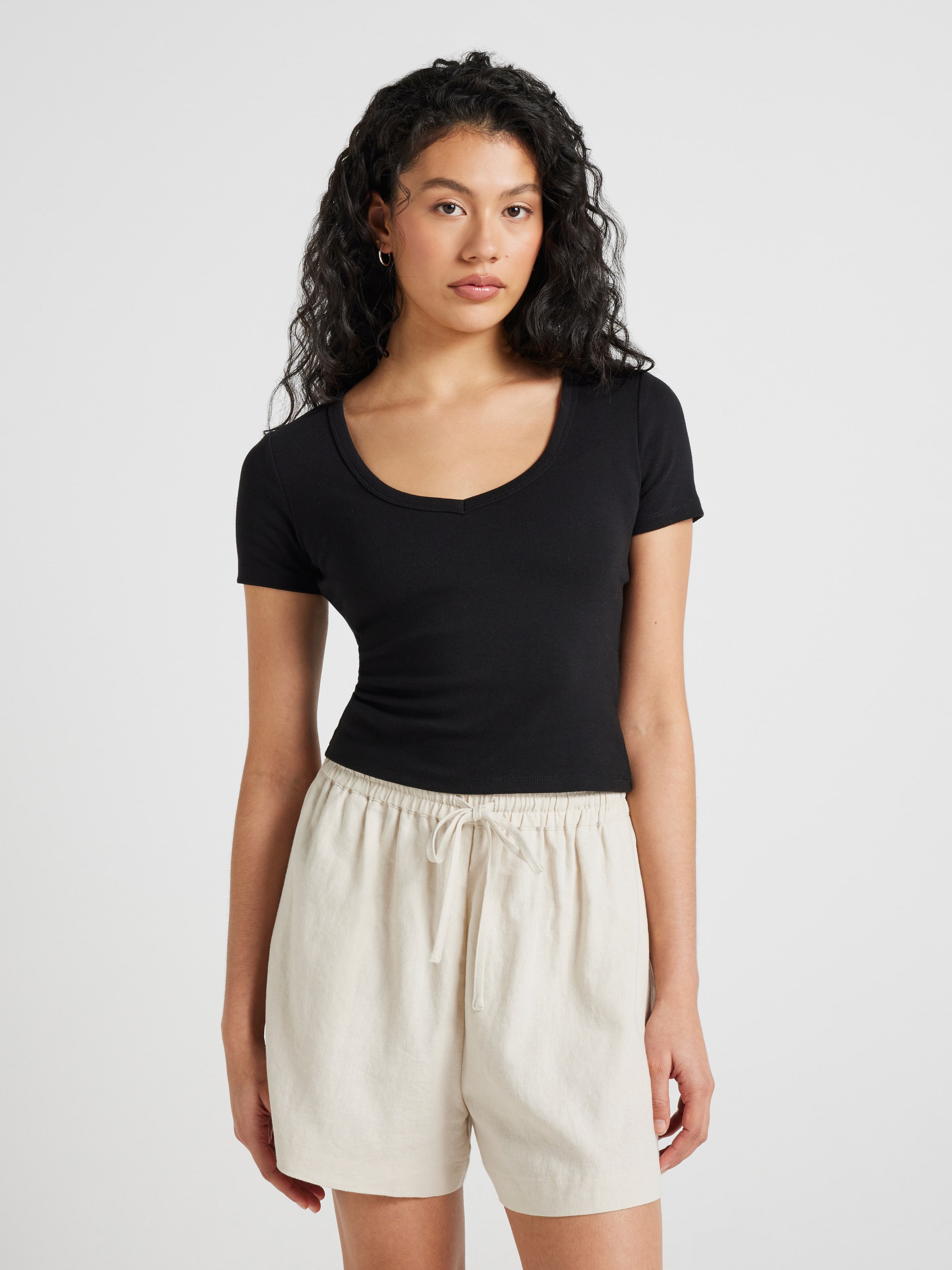 Cleo Tie Front Short