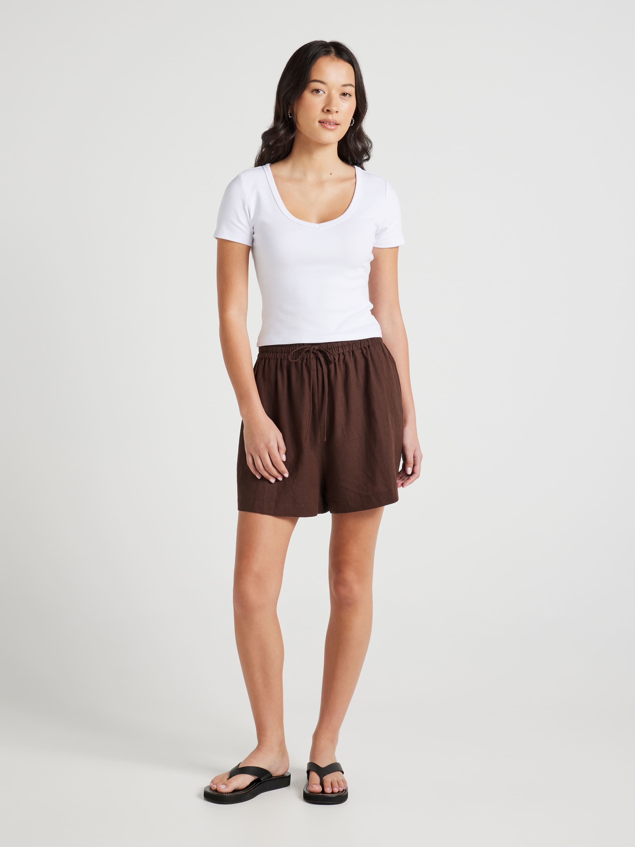 Cleo Tie Front Short