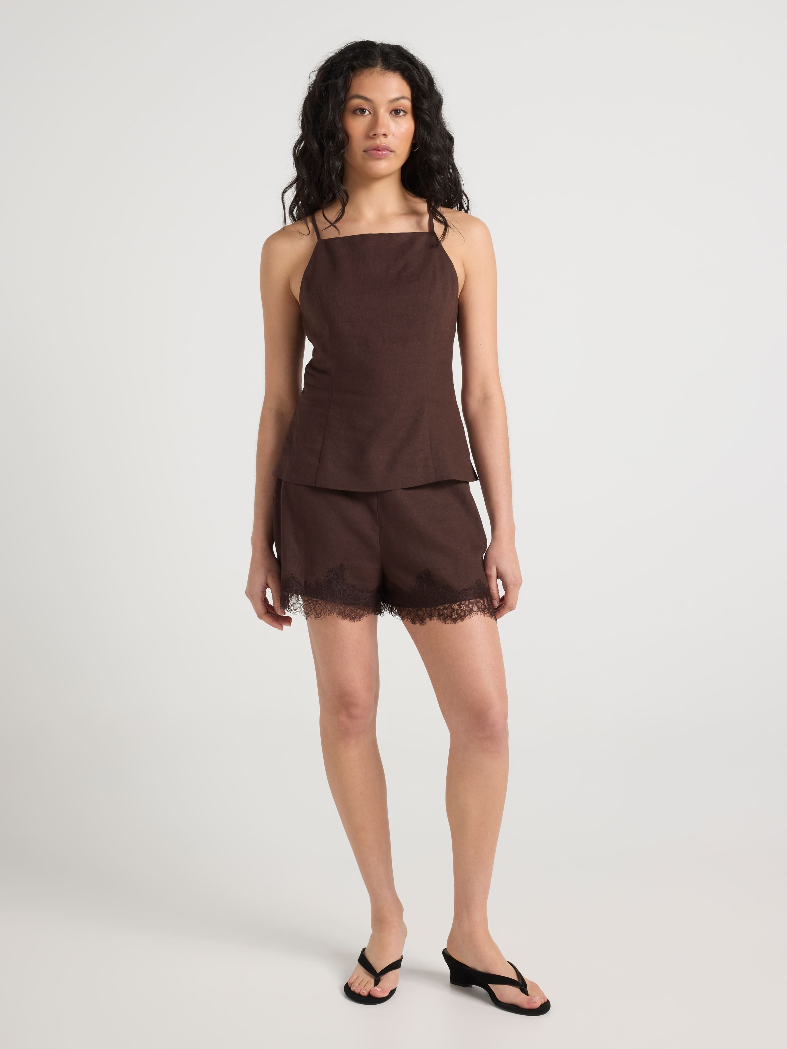 Matilda Lace Trim Short