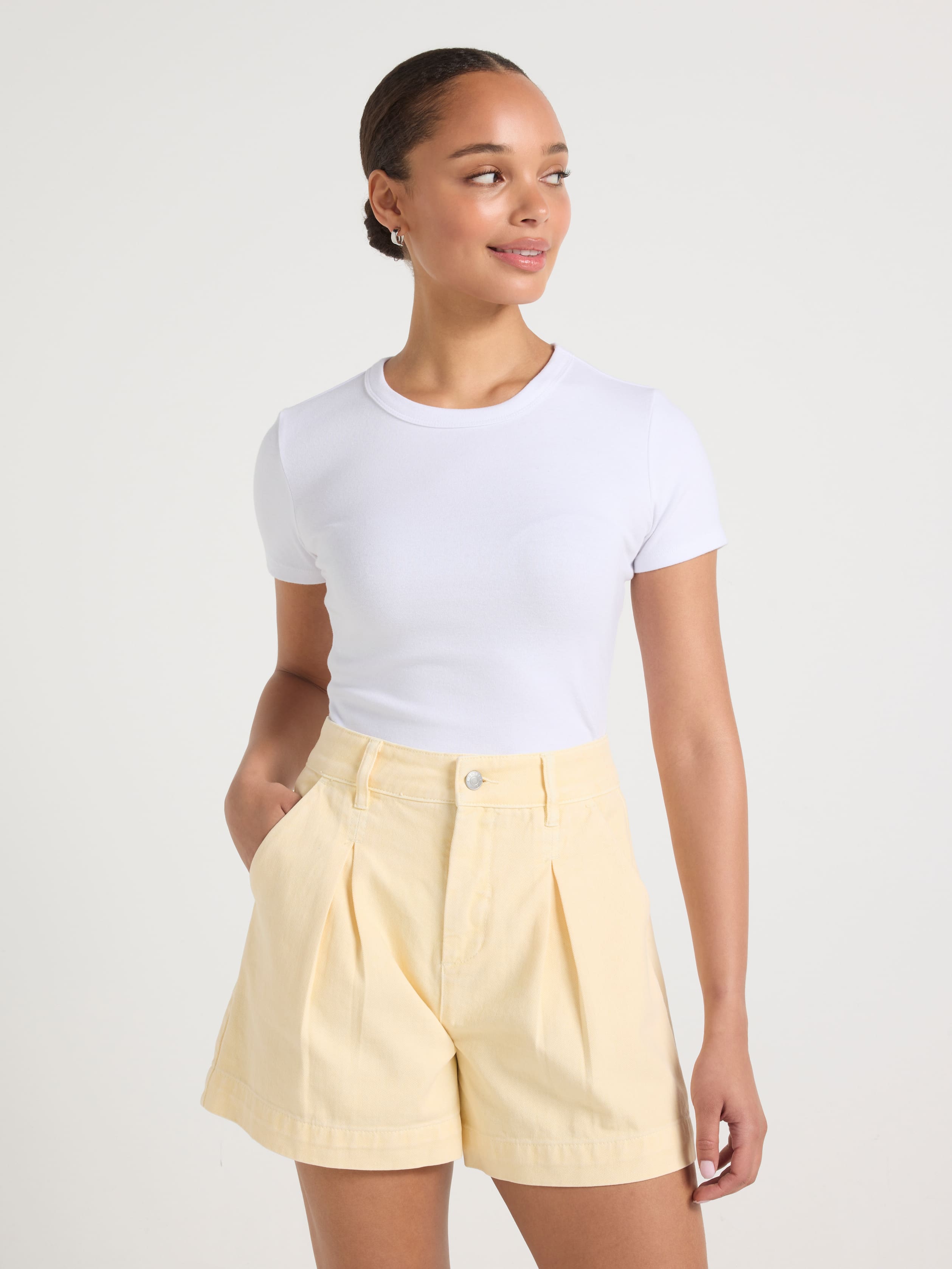 Linda Pleat Front Short