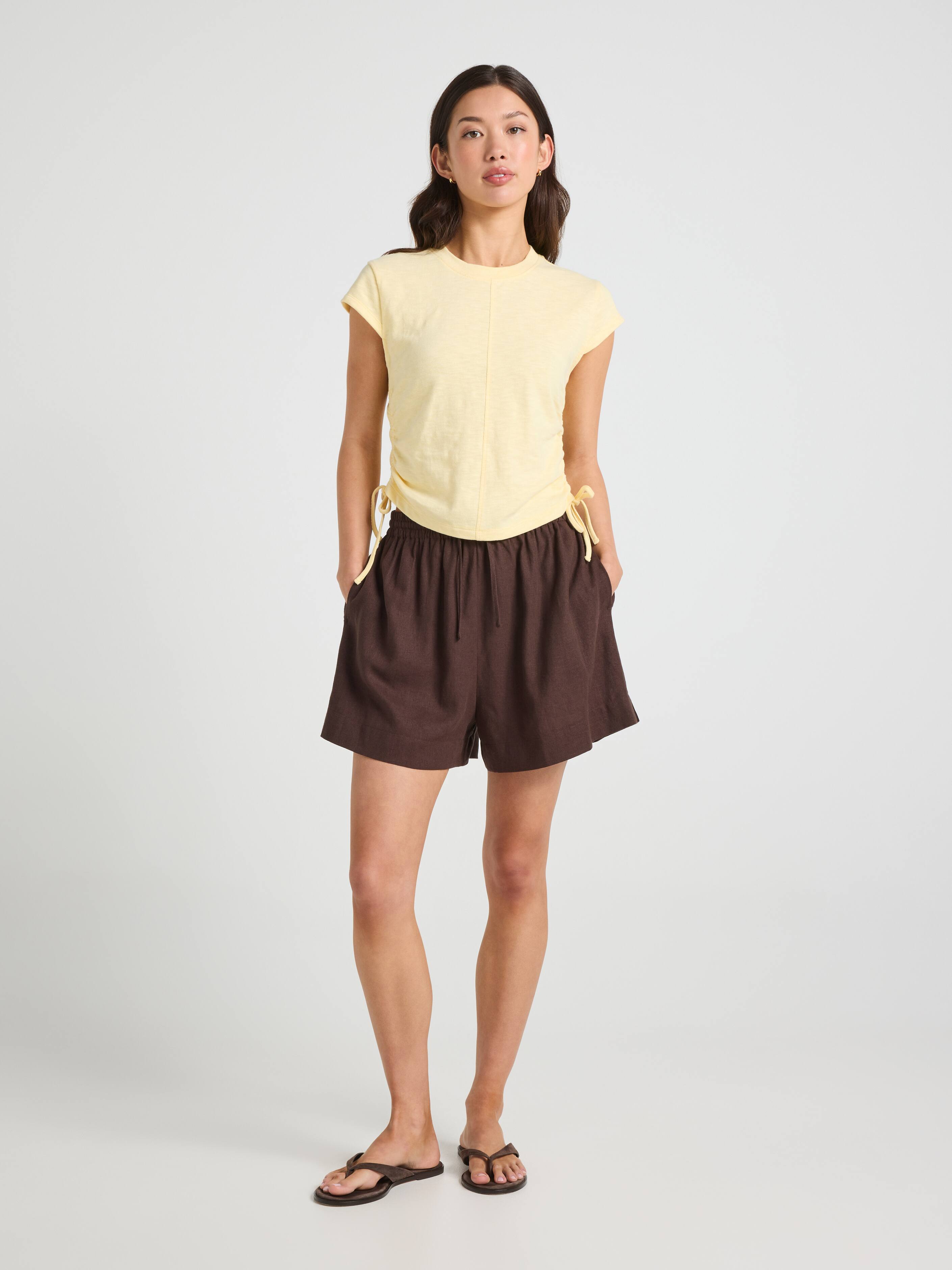 Cleo Tie Front Short