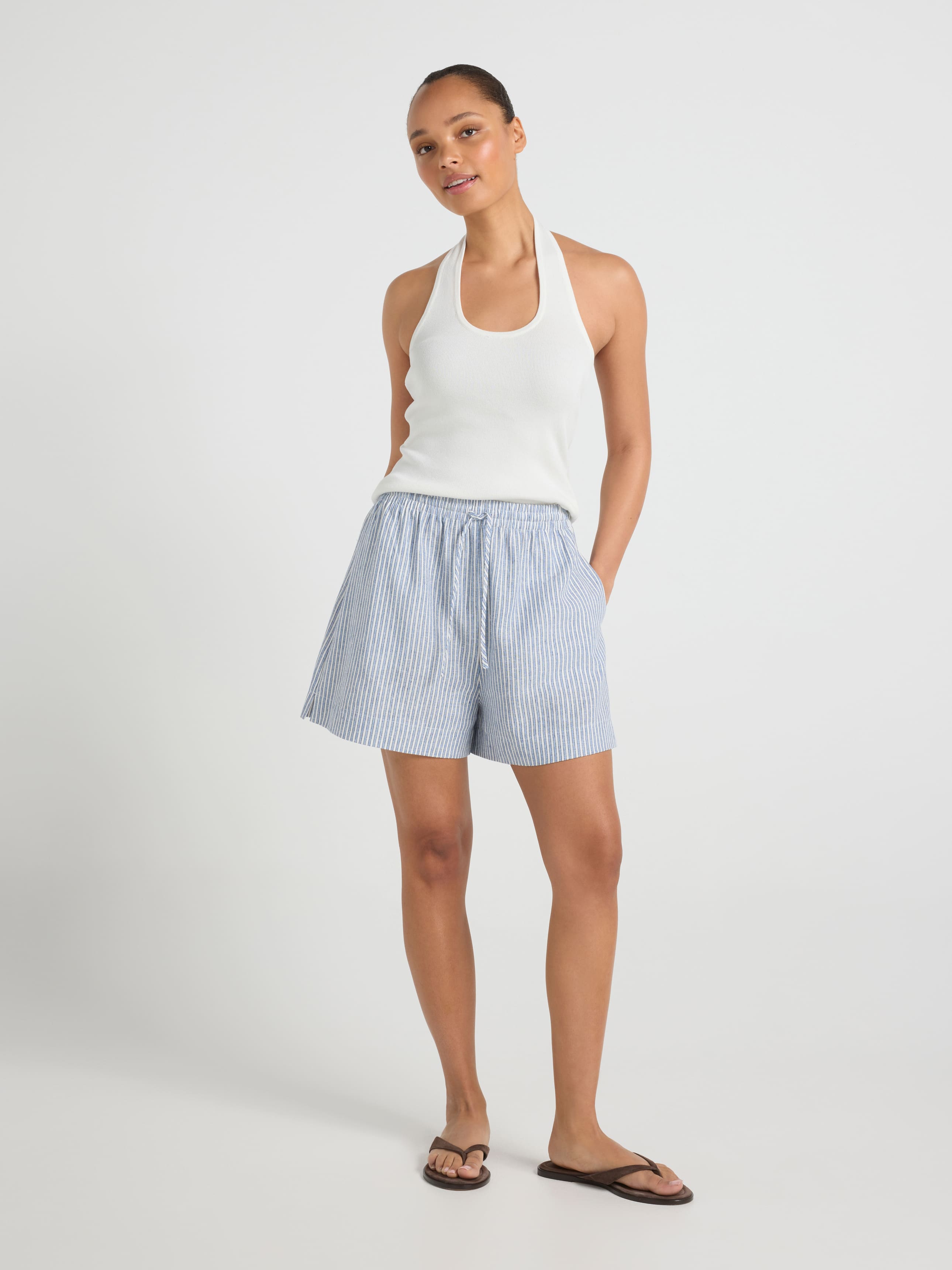 Cleo Tie Front Short