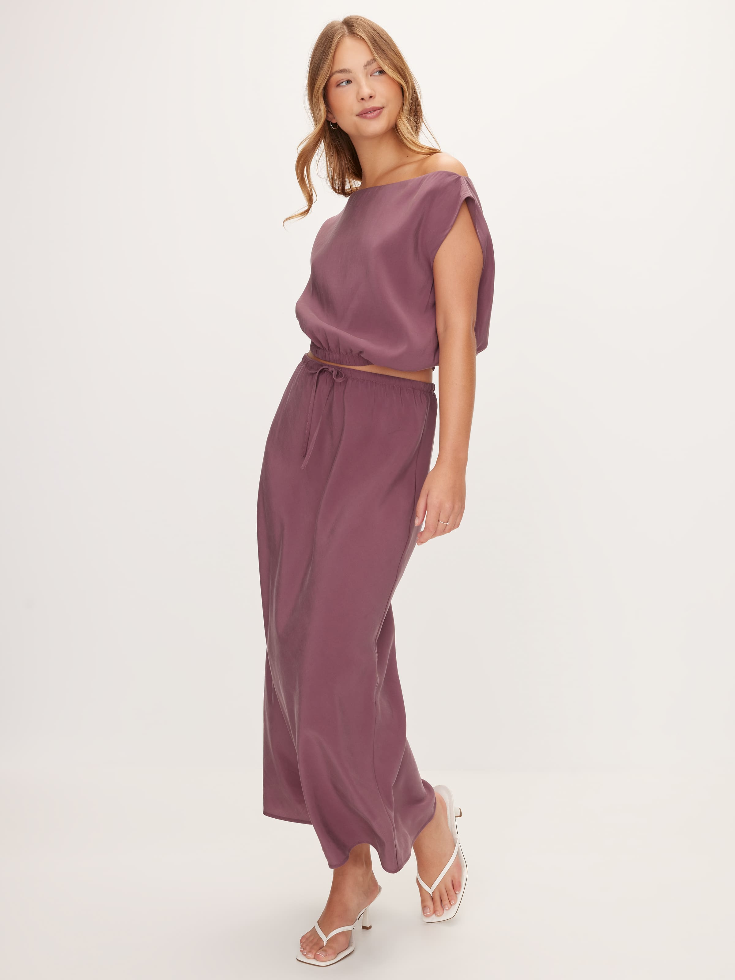 Hila Cupro Slip Skirt