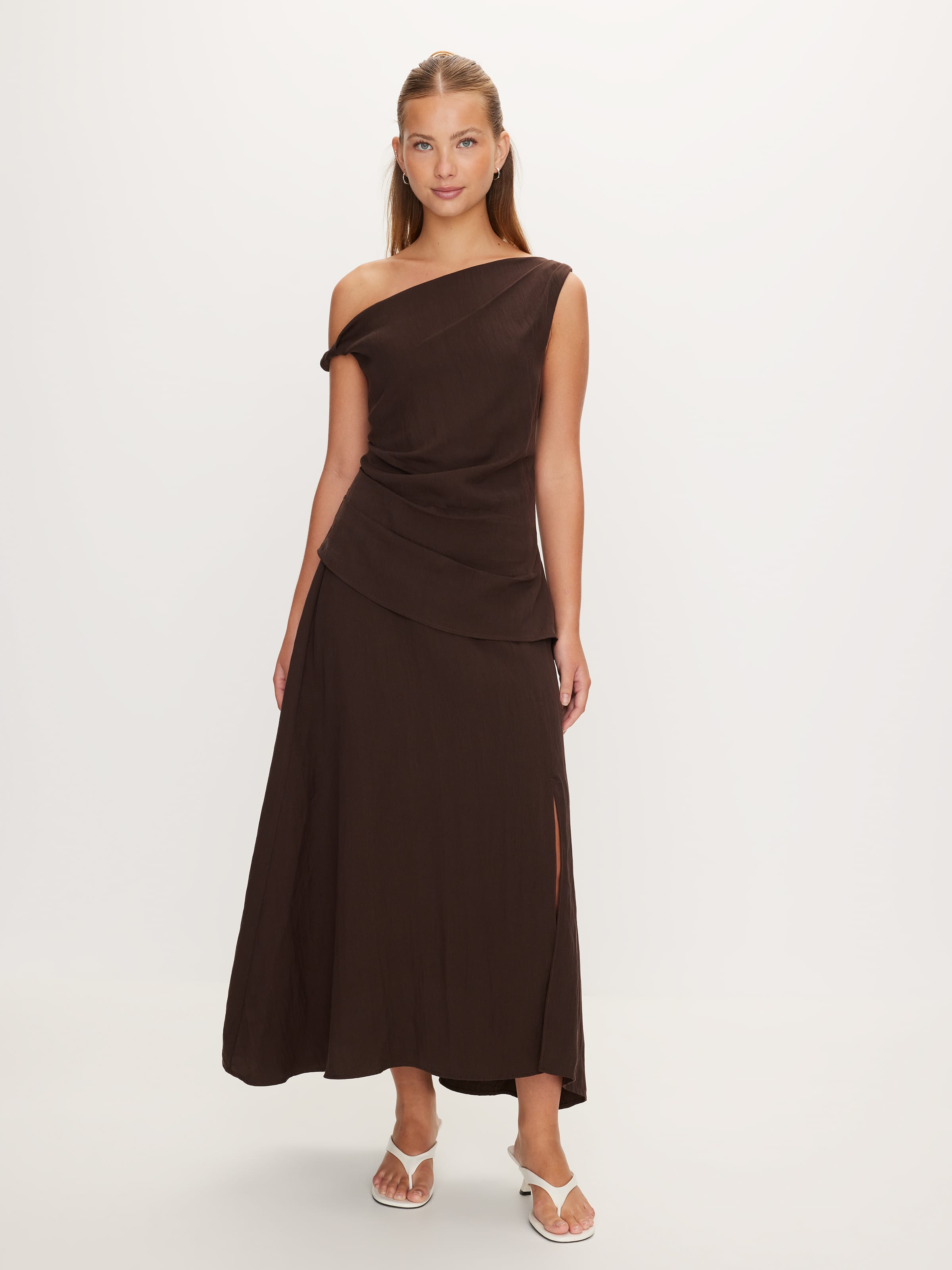 Camellia Asymmetrical Skirt