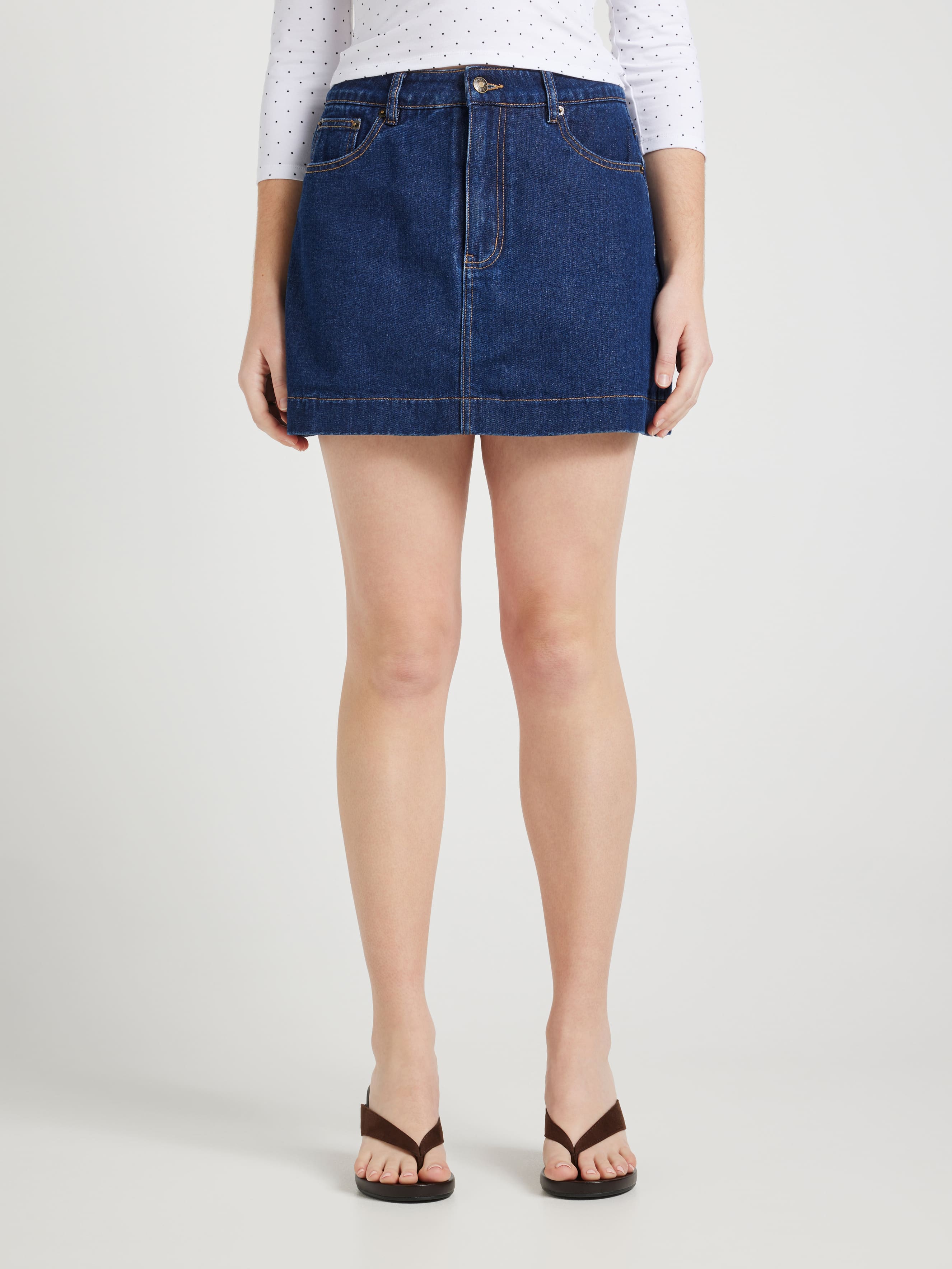 Darcy Denim Skort