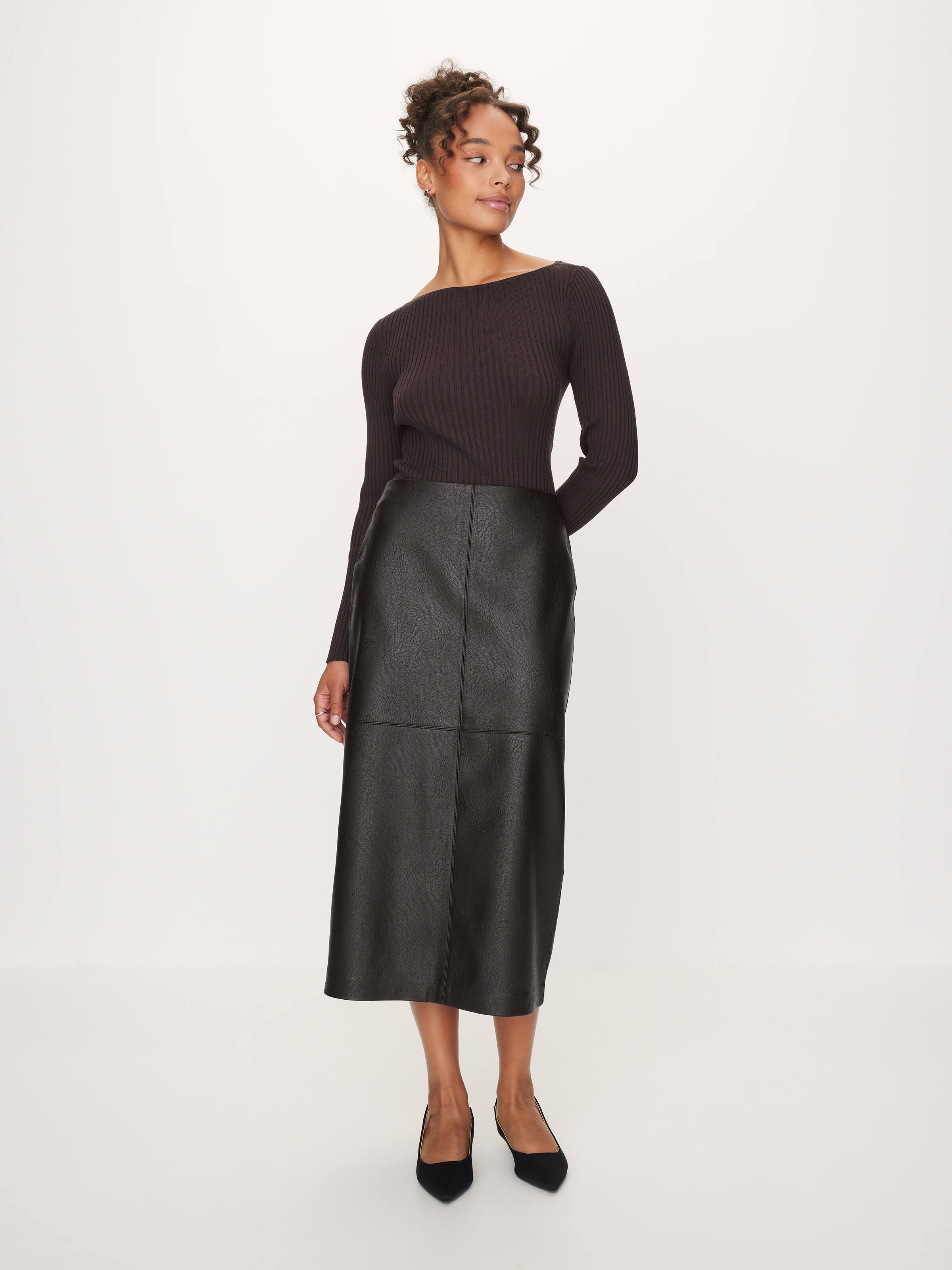 Lucy Pu Midi Skirt