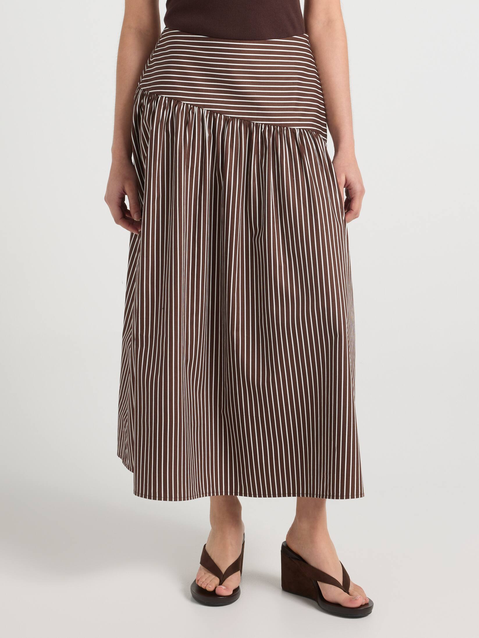 Molly Cotton Midi Skirt