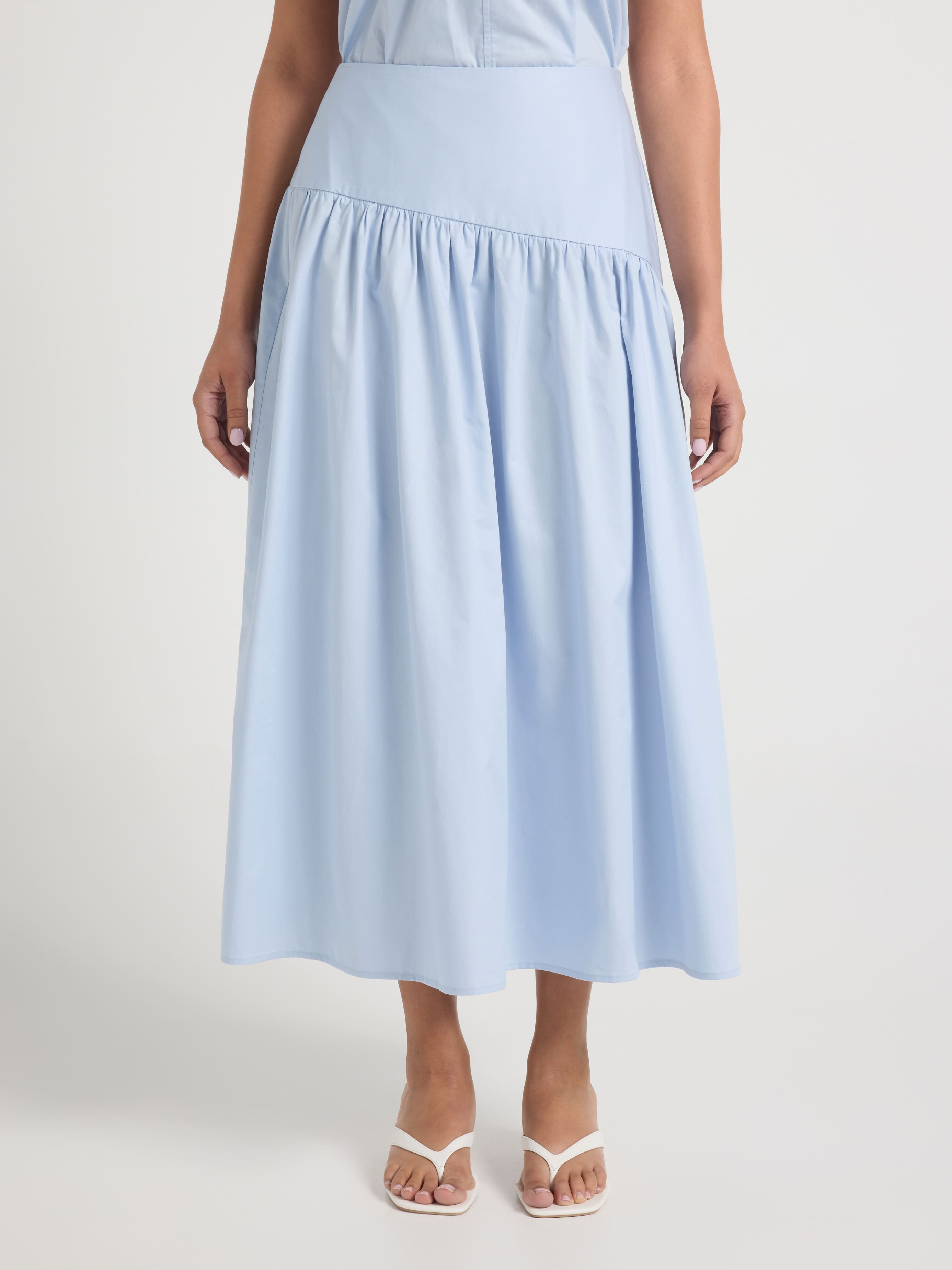 Molly Cotton Midi Skirt