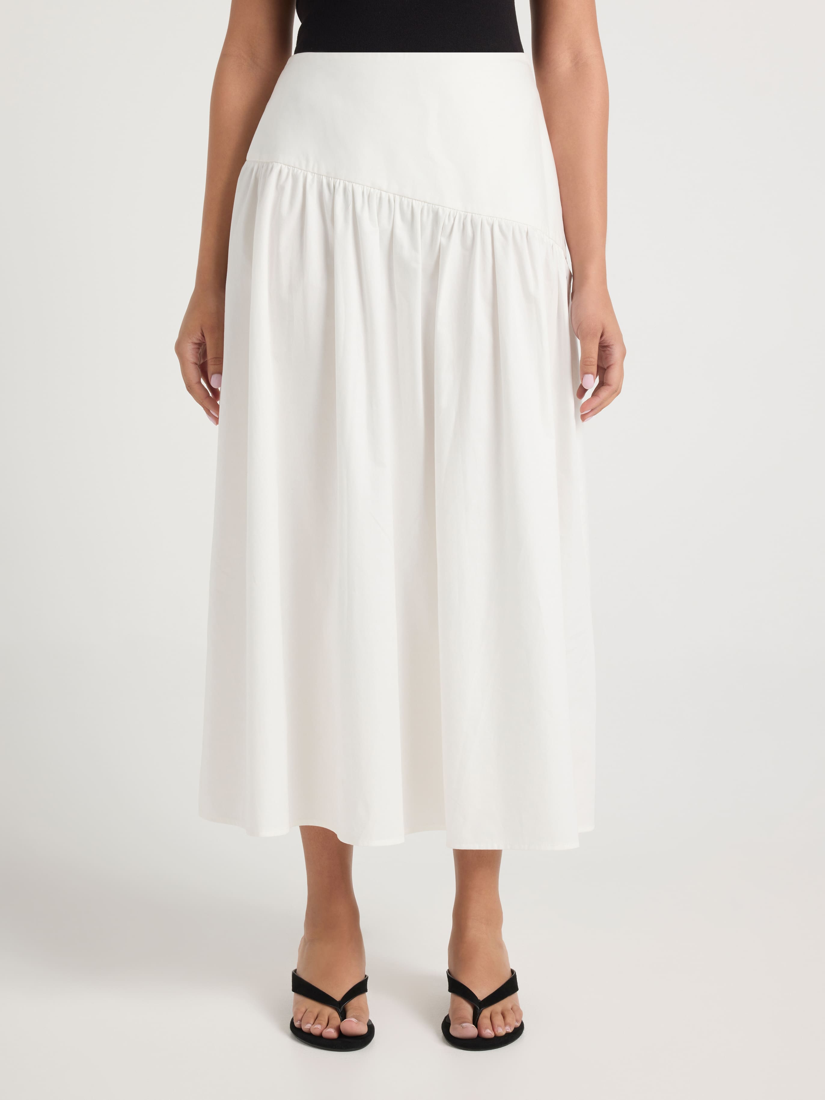 Molly Cotton Midi Skirt