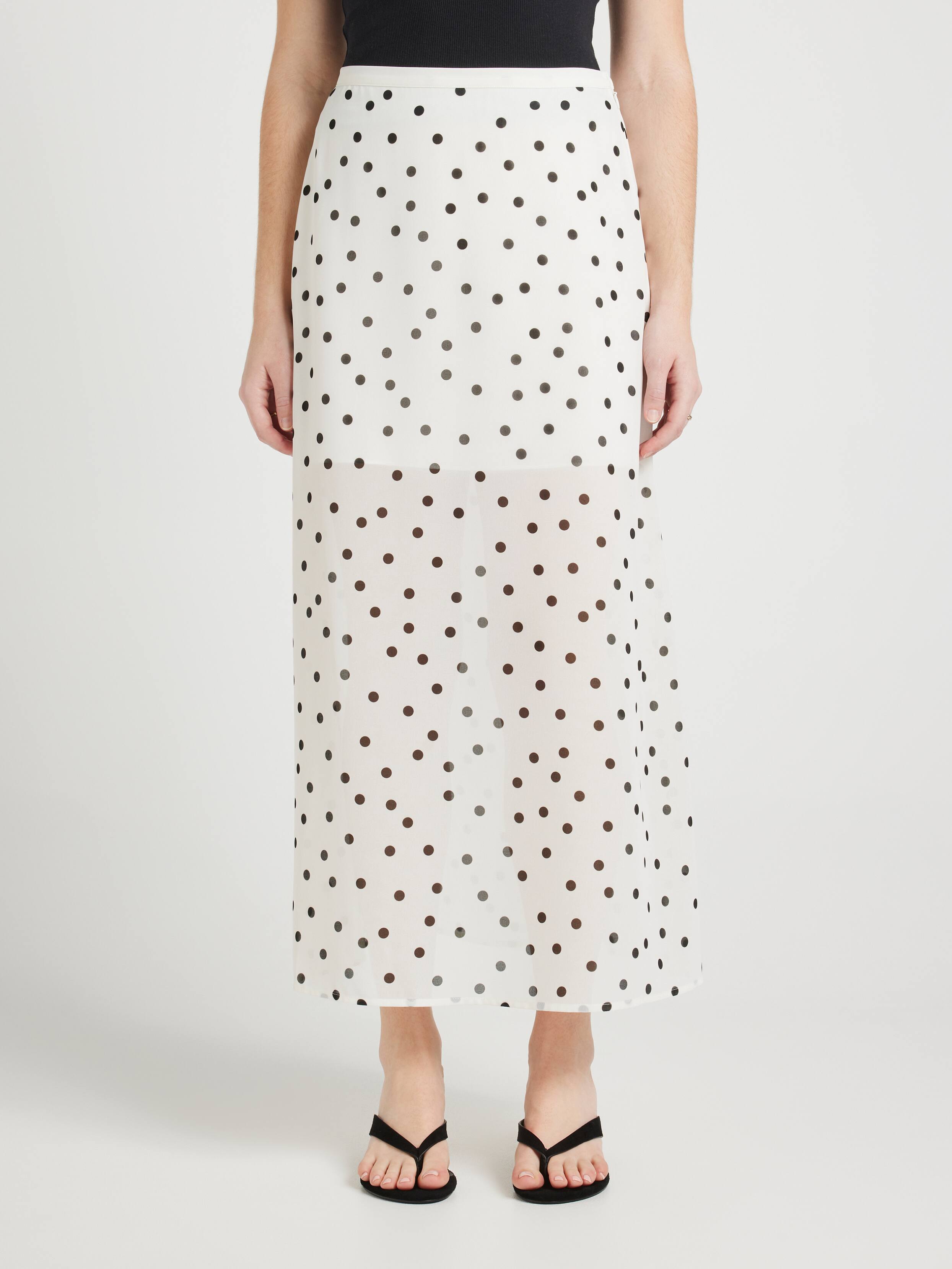 Vera Sheer Midi Skirt