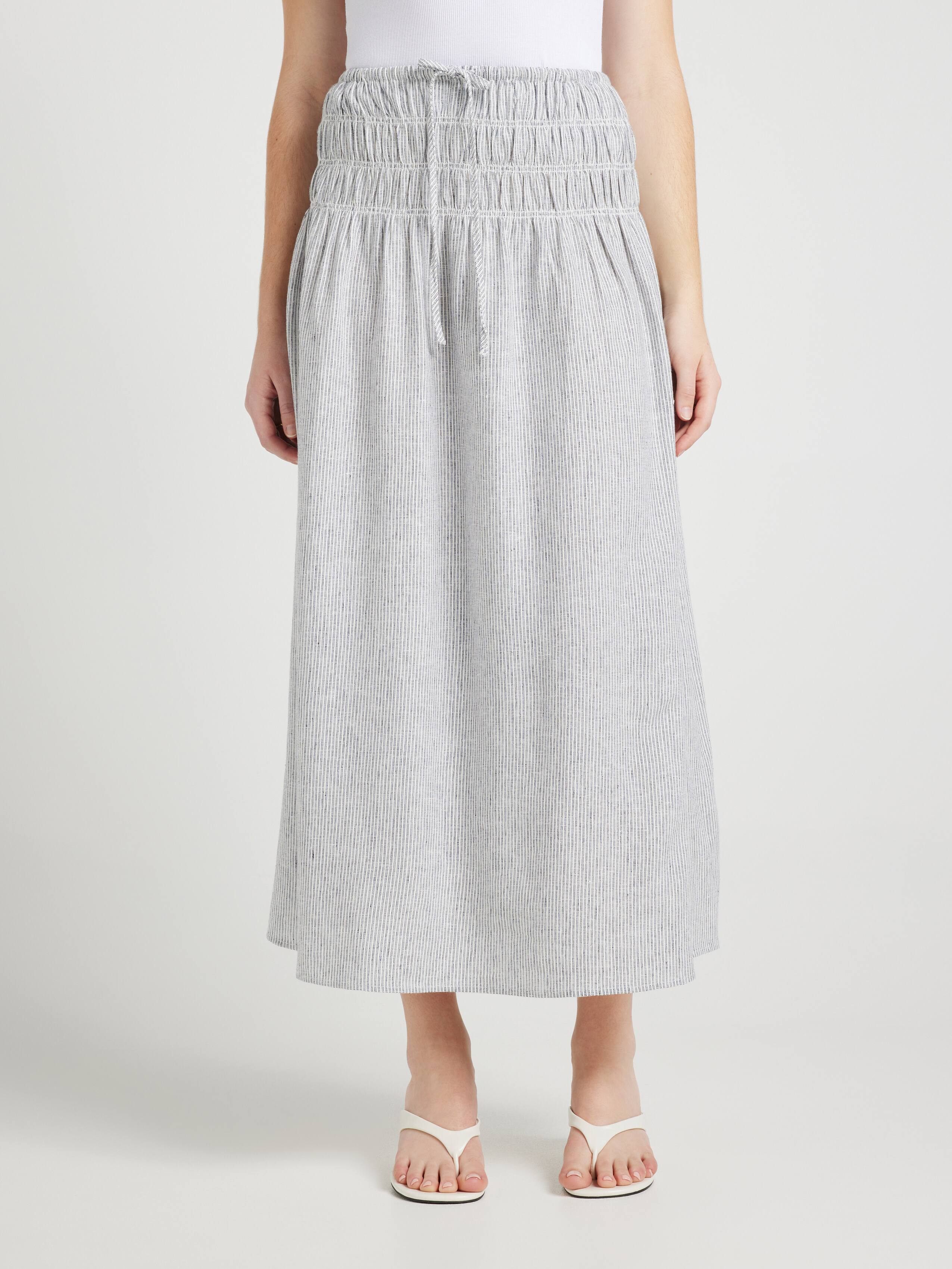 Daisy Rouched Midi Skirt