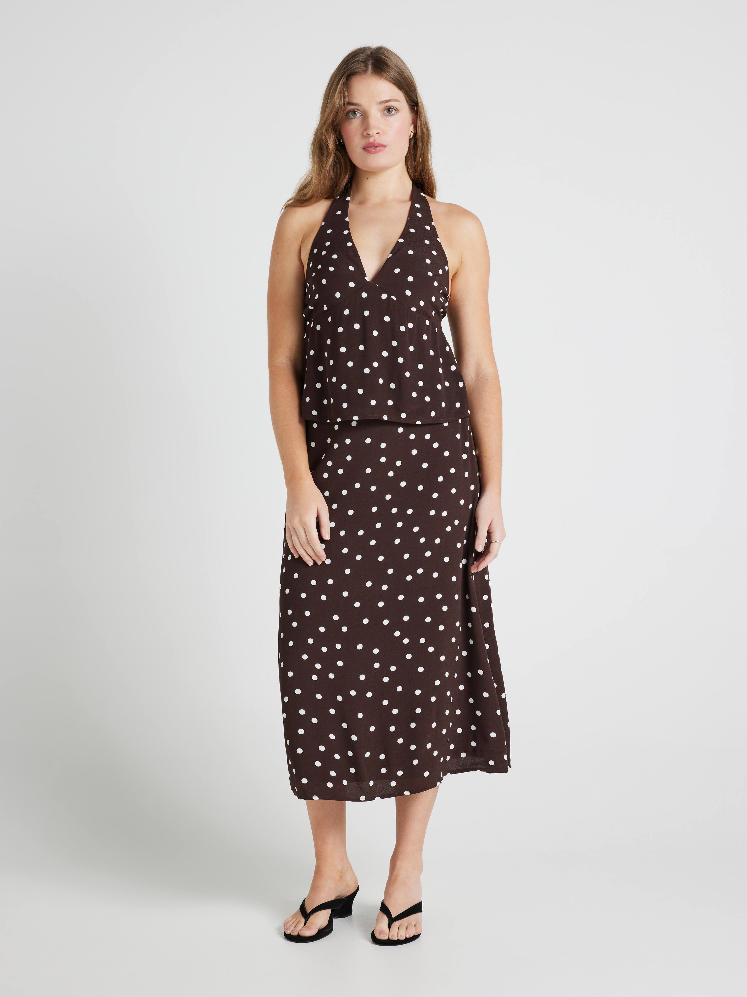 Heidi A-Line Midi Skirt
