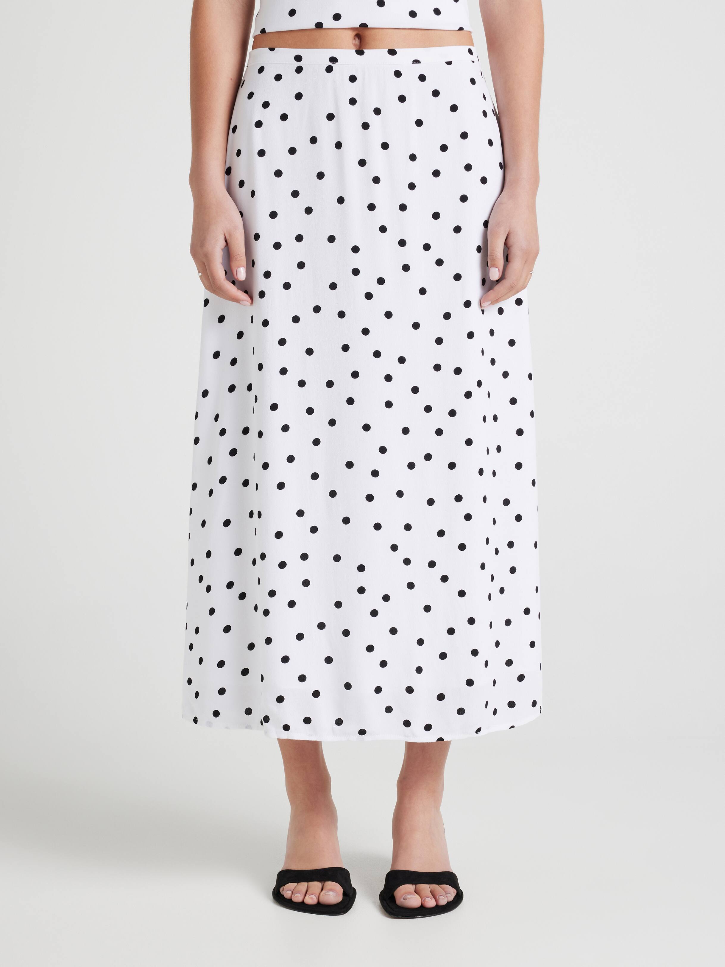 Heidi A-Line Midi Skirt
