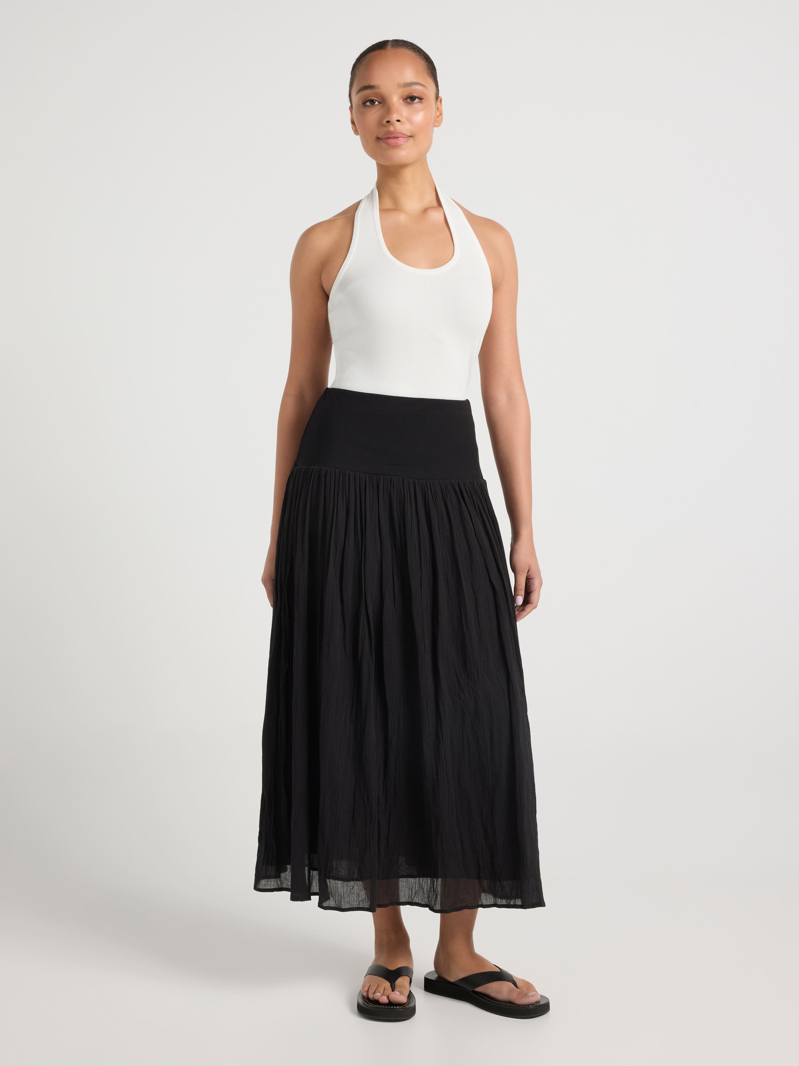 Shelly Sheer Maxi Skirt
