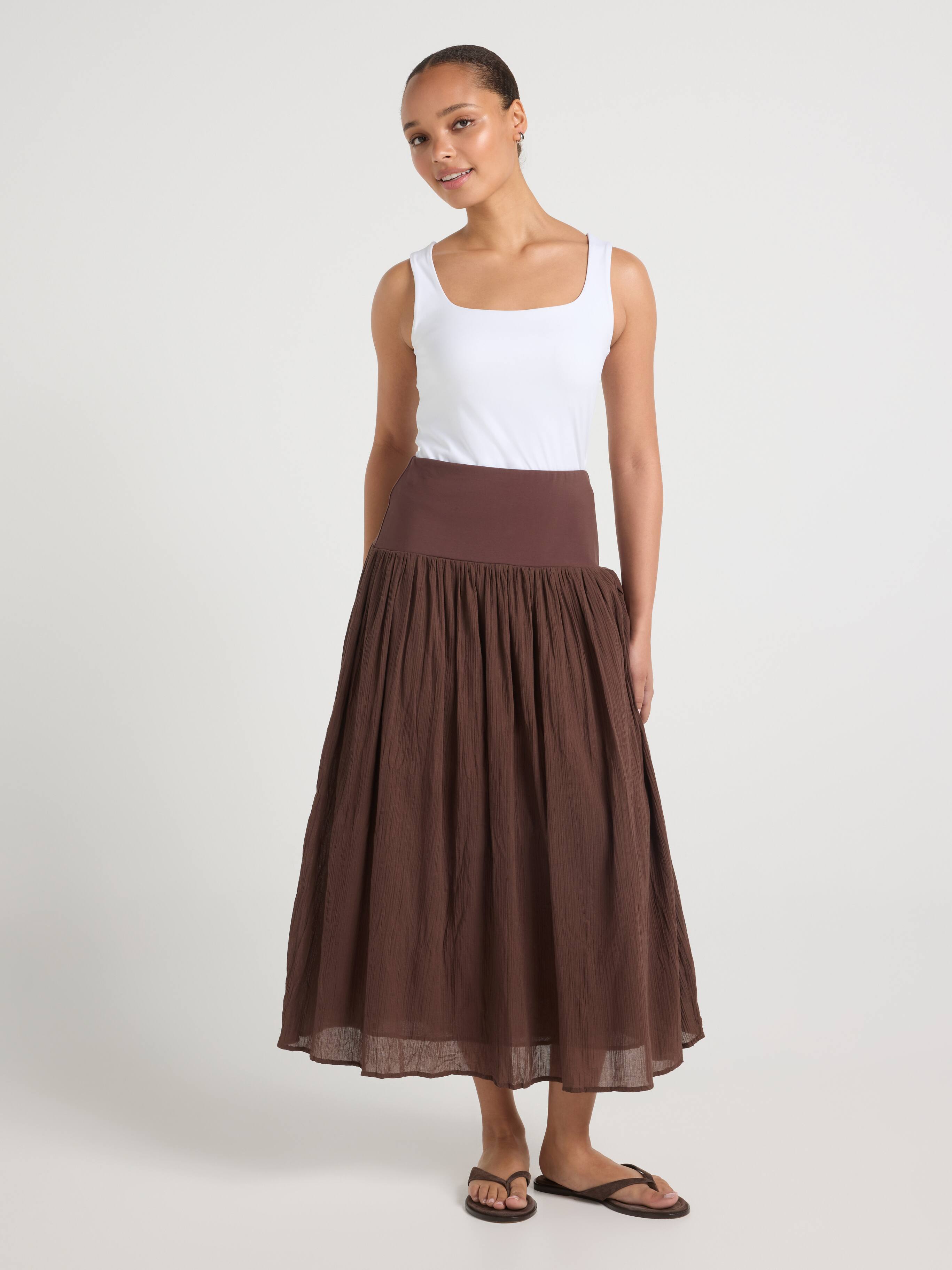 Shelly Sheer Maxi Skirt