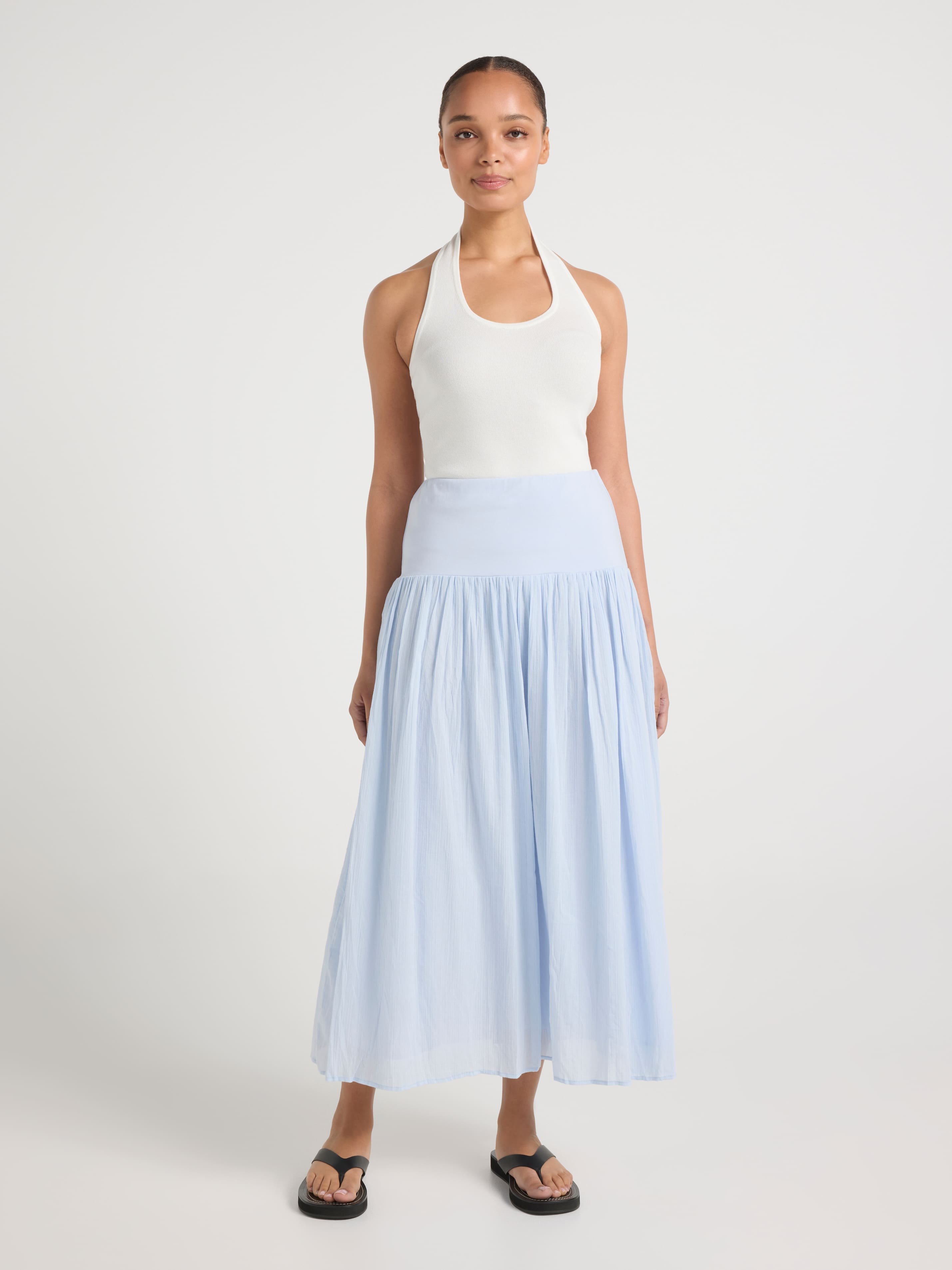 Shelly Sheer Maxi Skirt