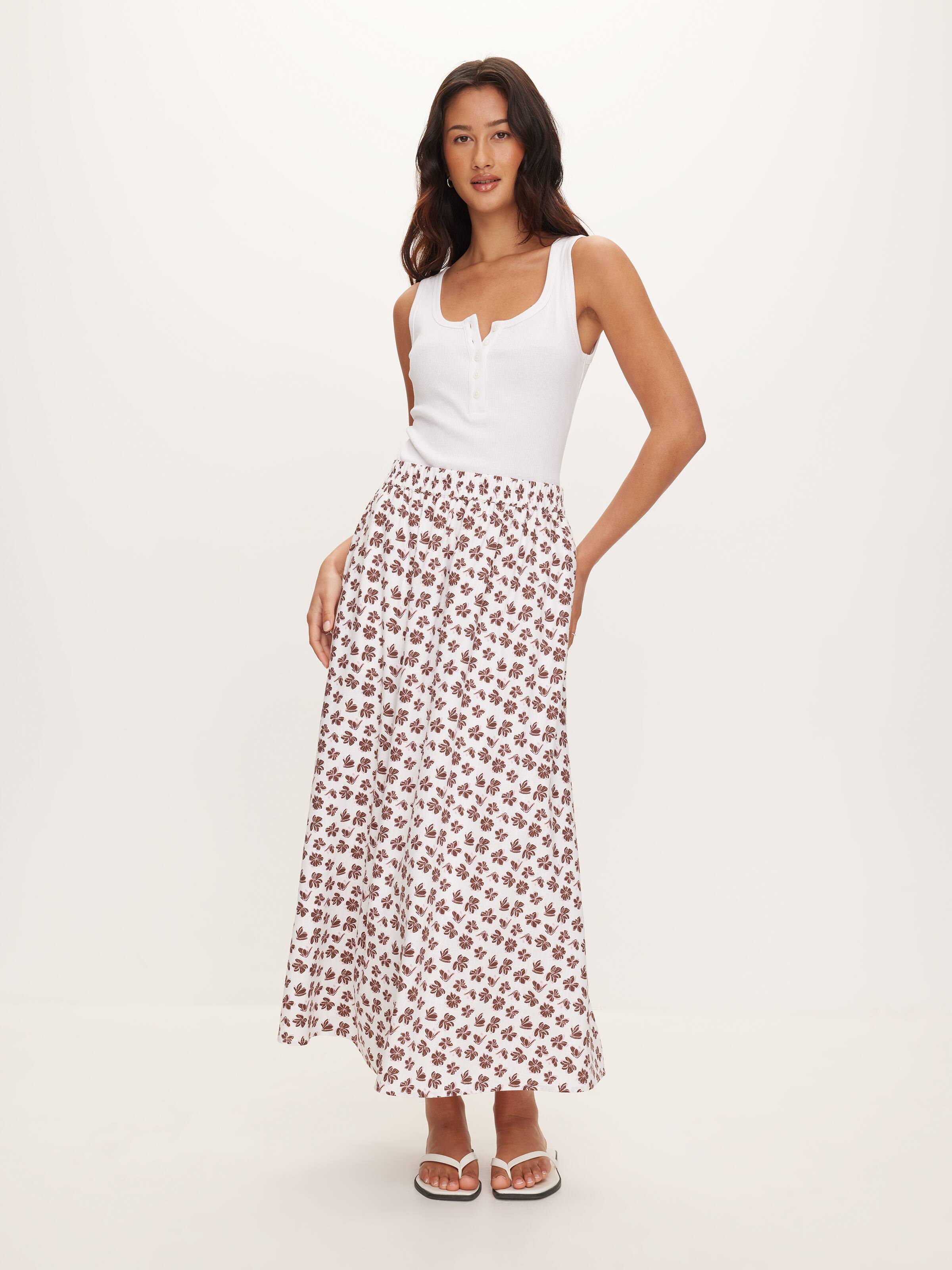 Safi Midi Skirt