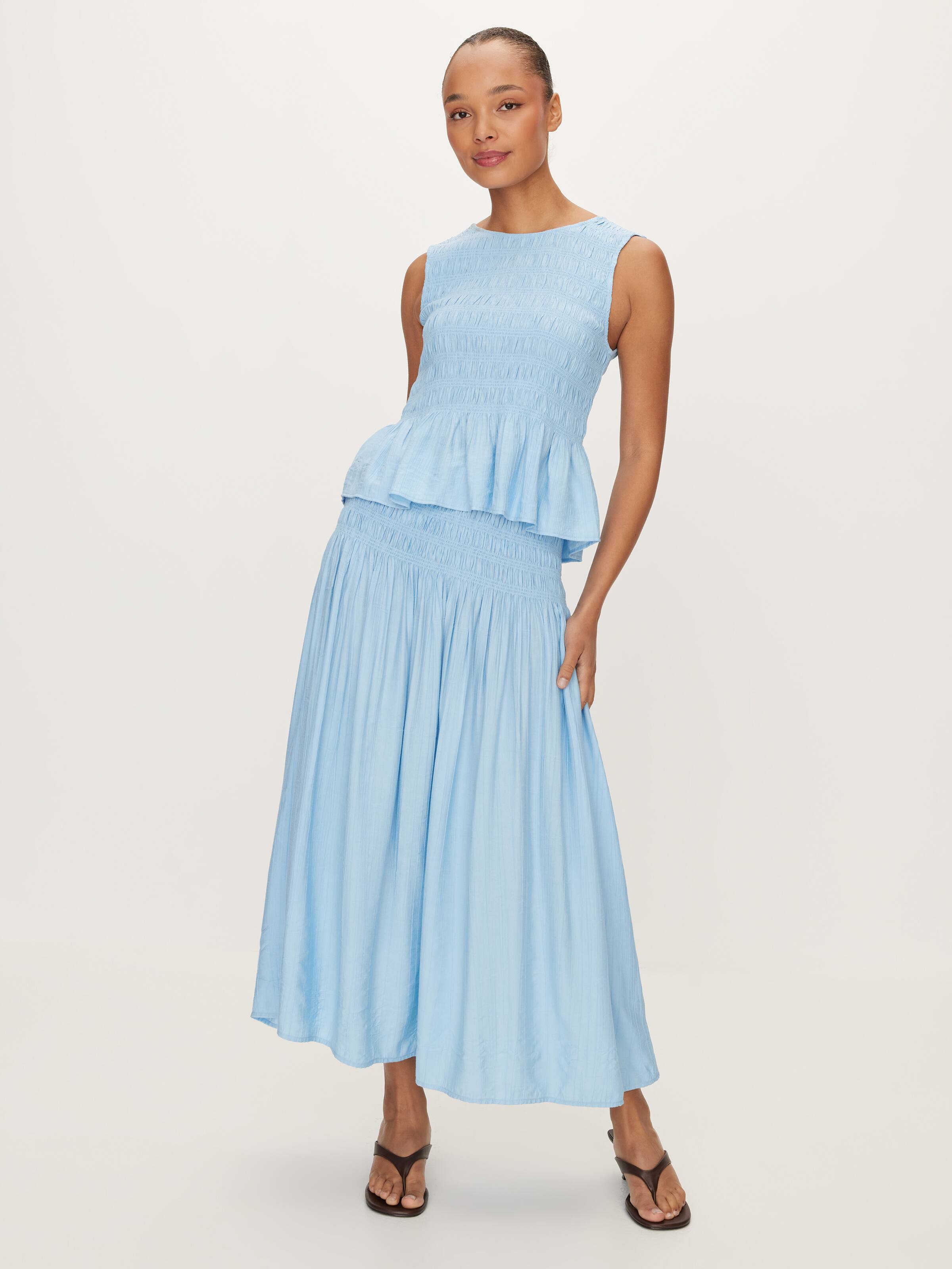 Allison Crinkle Midi