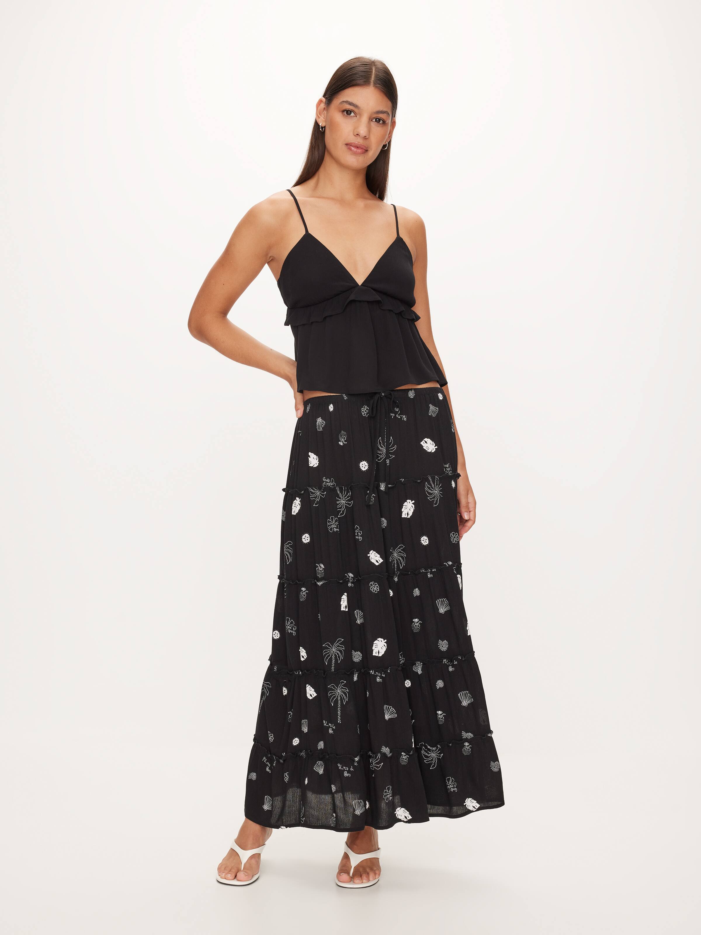 Azul Midi Skirt