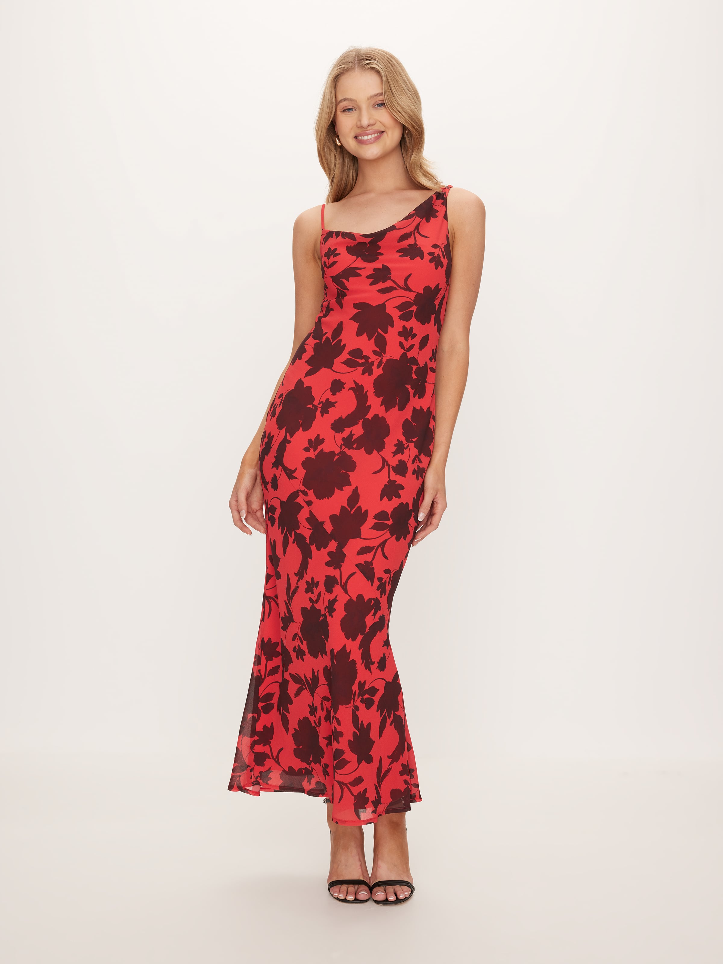 So Niah Assym Neck Dress