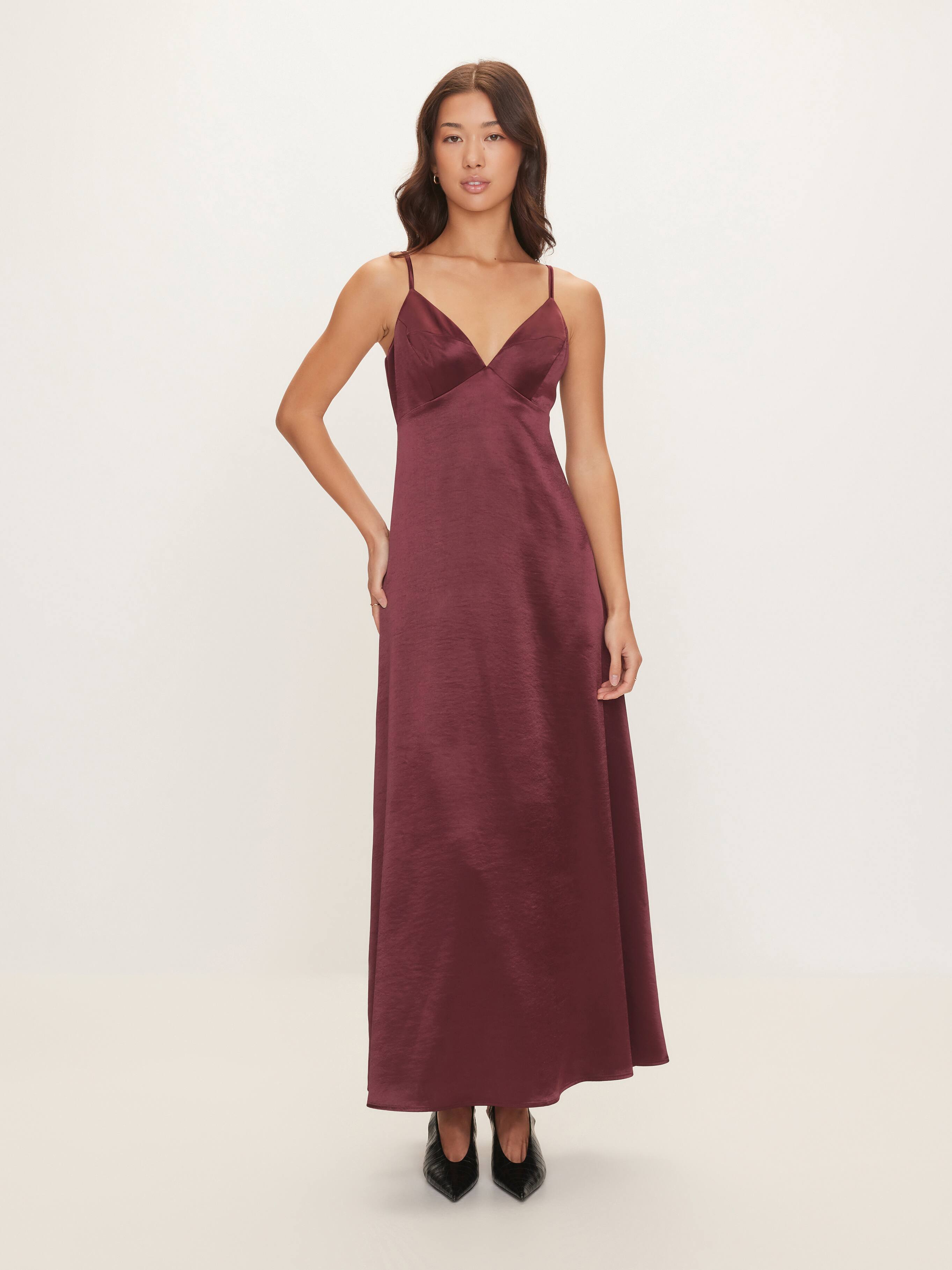 Raegan Satin Dress