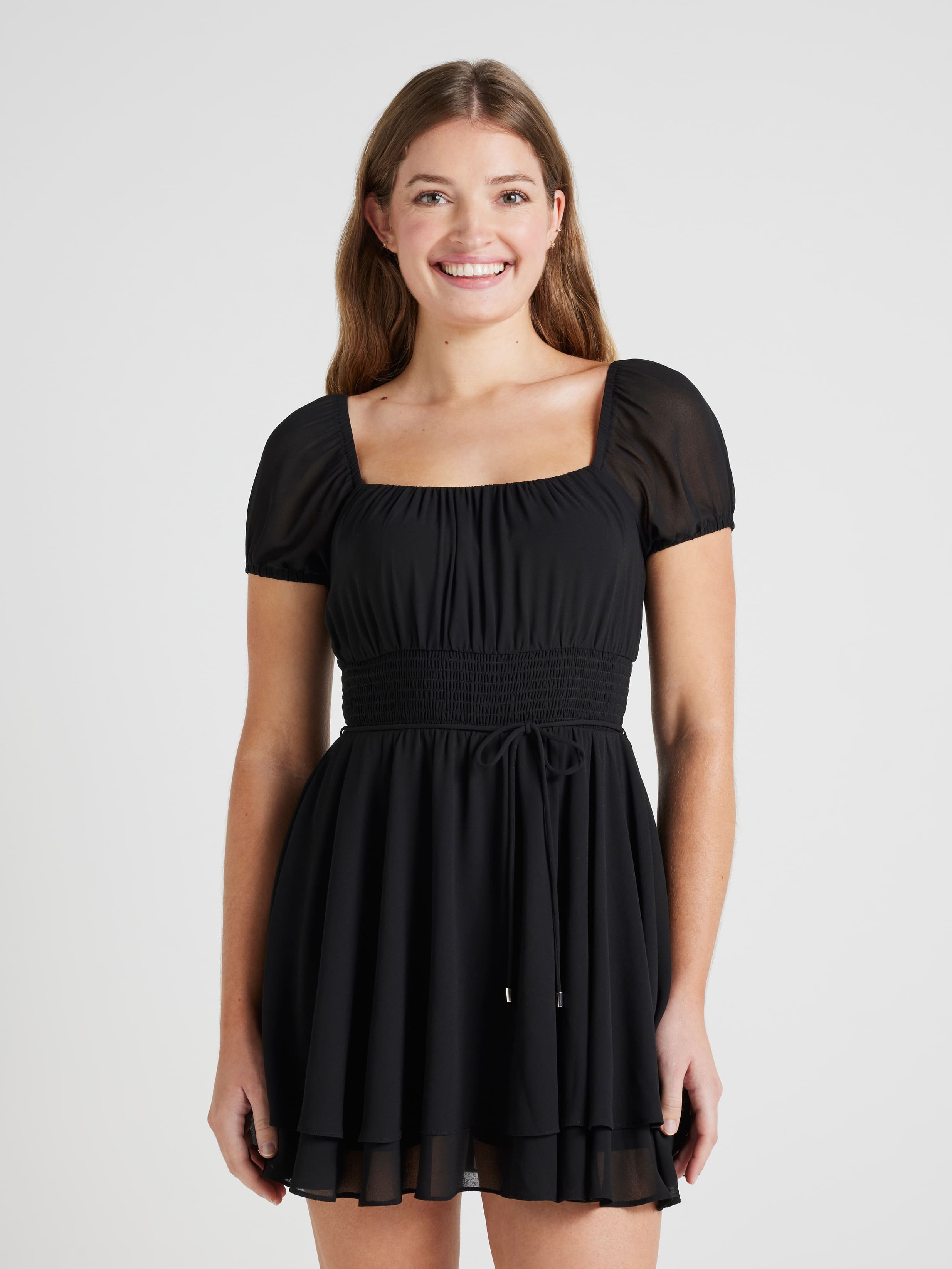 Juliette Shirred Mini Dress