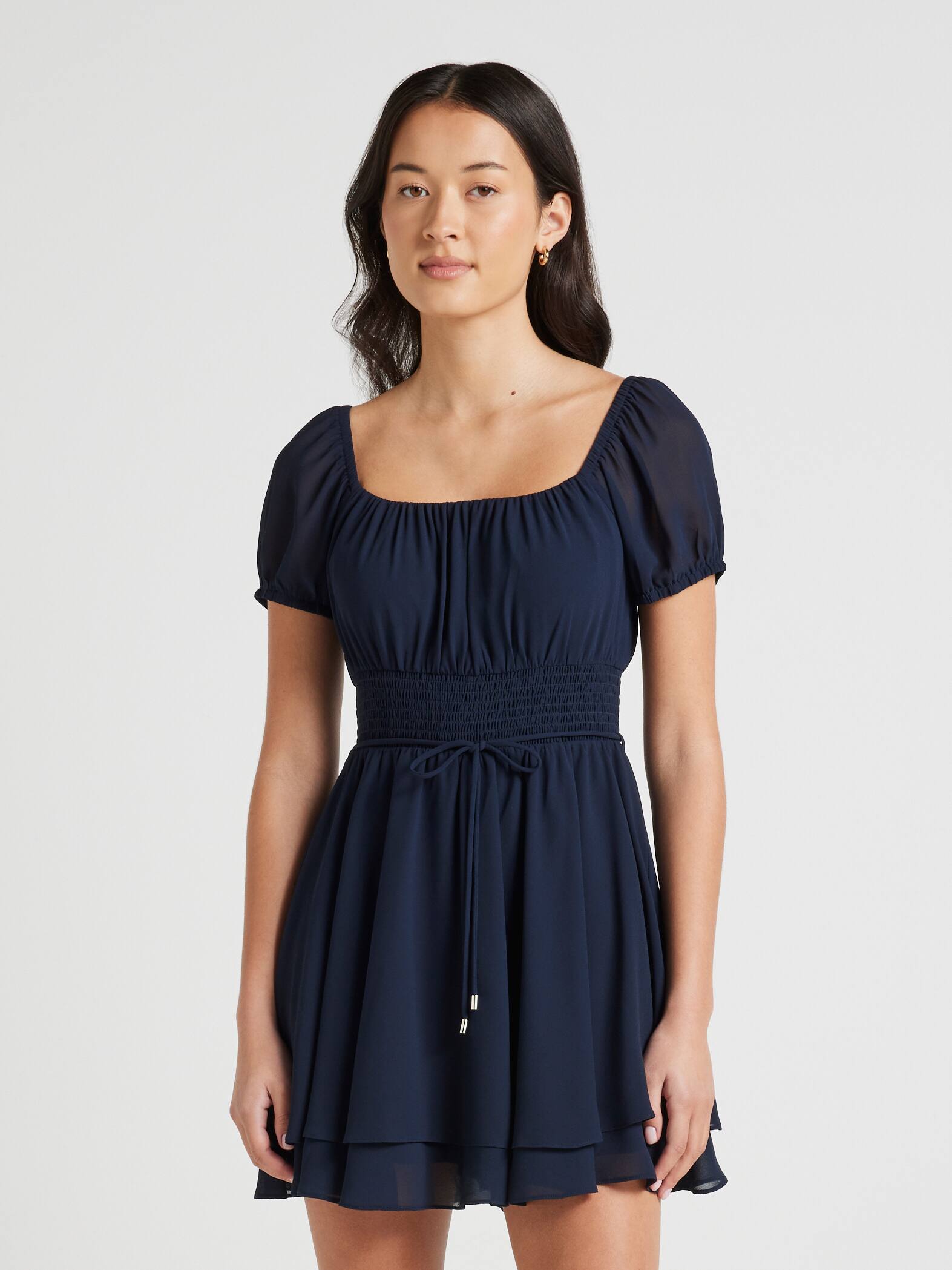 Juliette Shirred Mini Dress