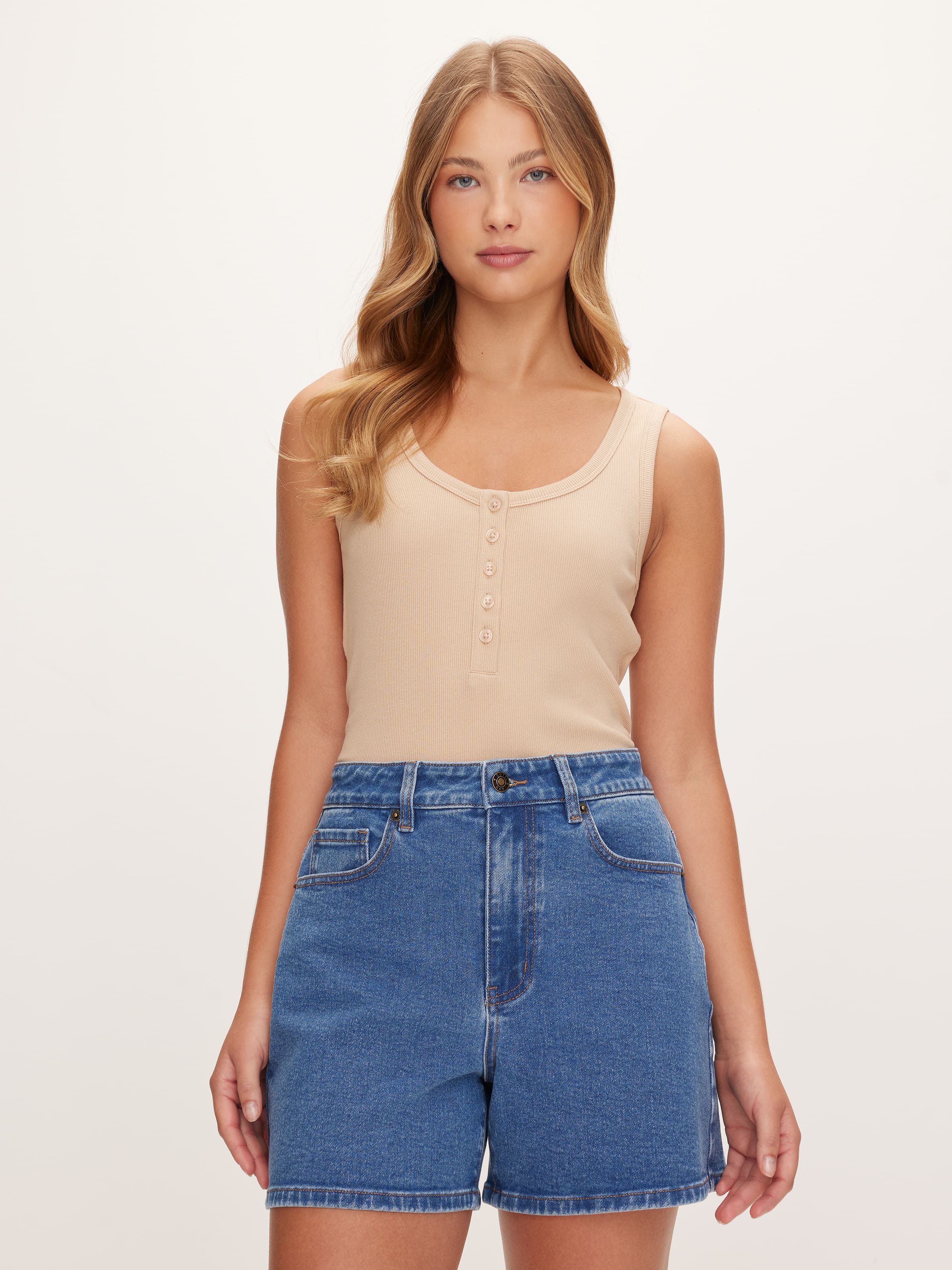 Renee Aline Denim Short