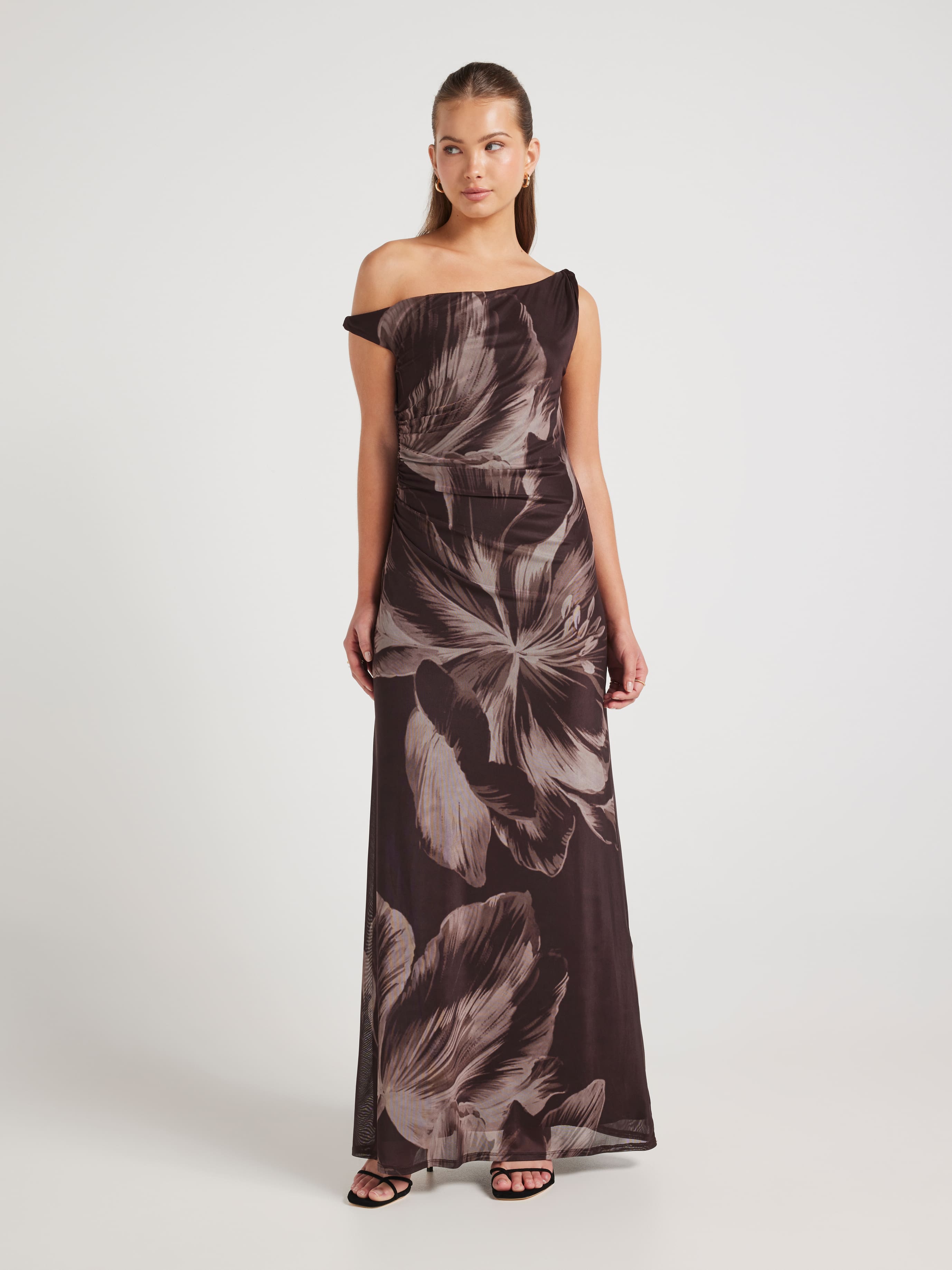 Aylani Mesh Maxi Dress