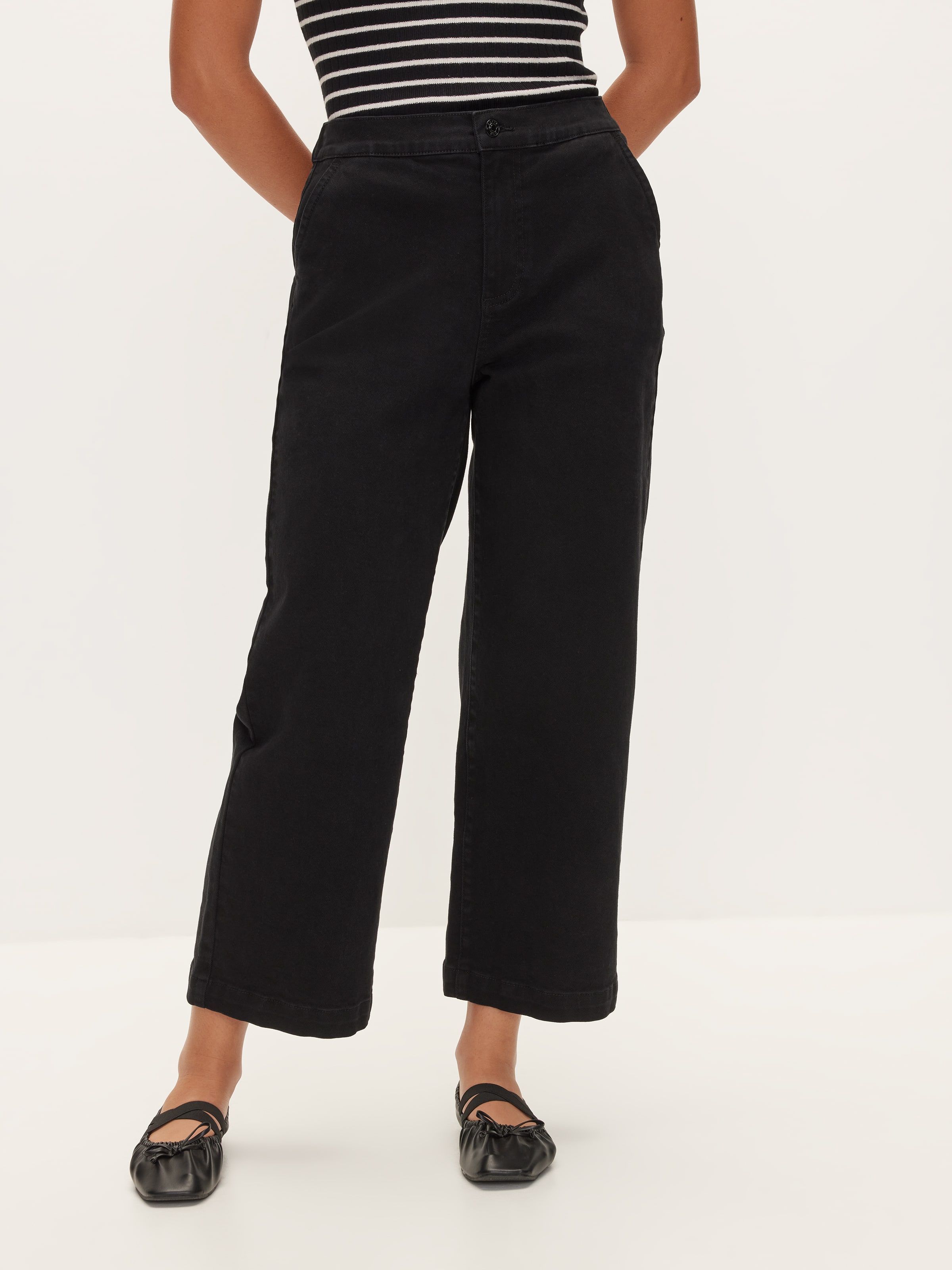 Whitney Wide Leg Crop Pant