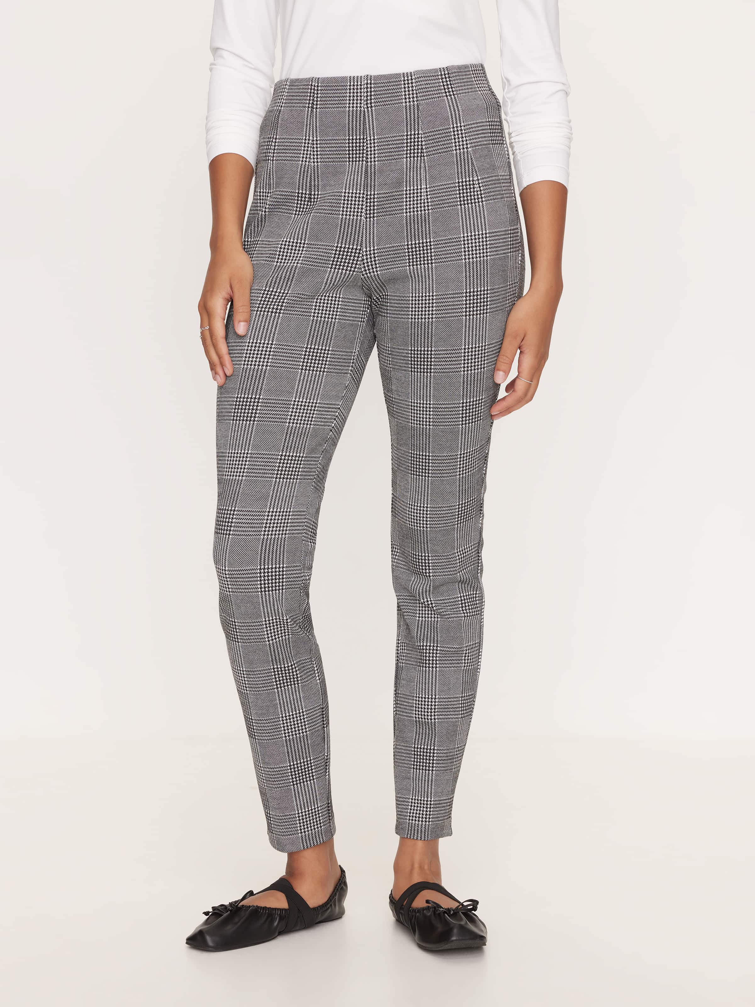 Double Dart Knit Leg Pant