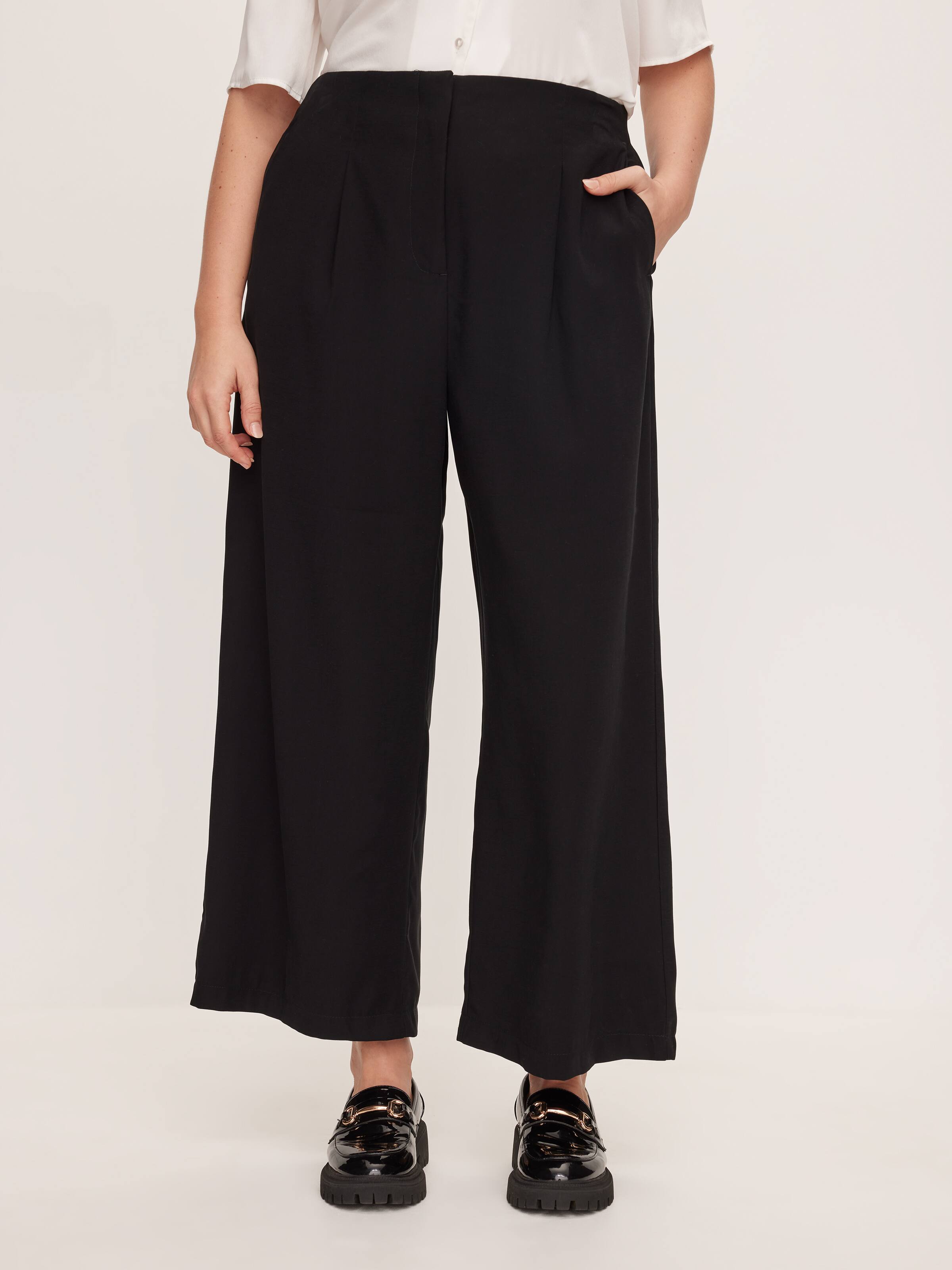 Grown On Waist Wide Leg