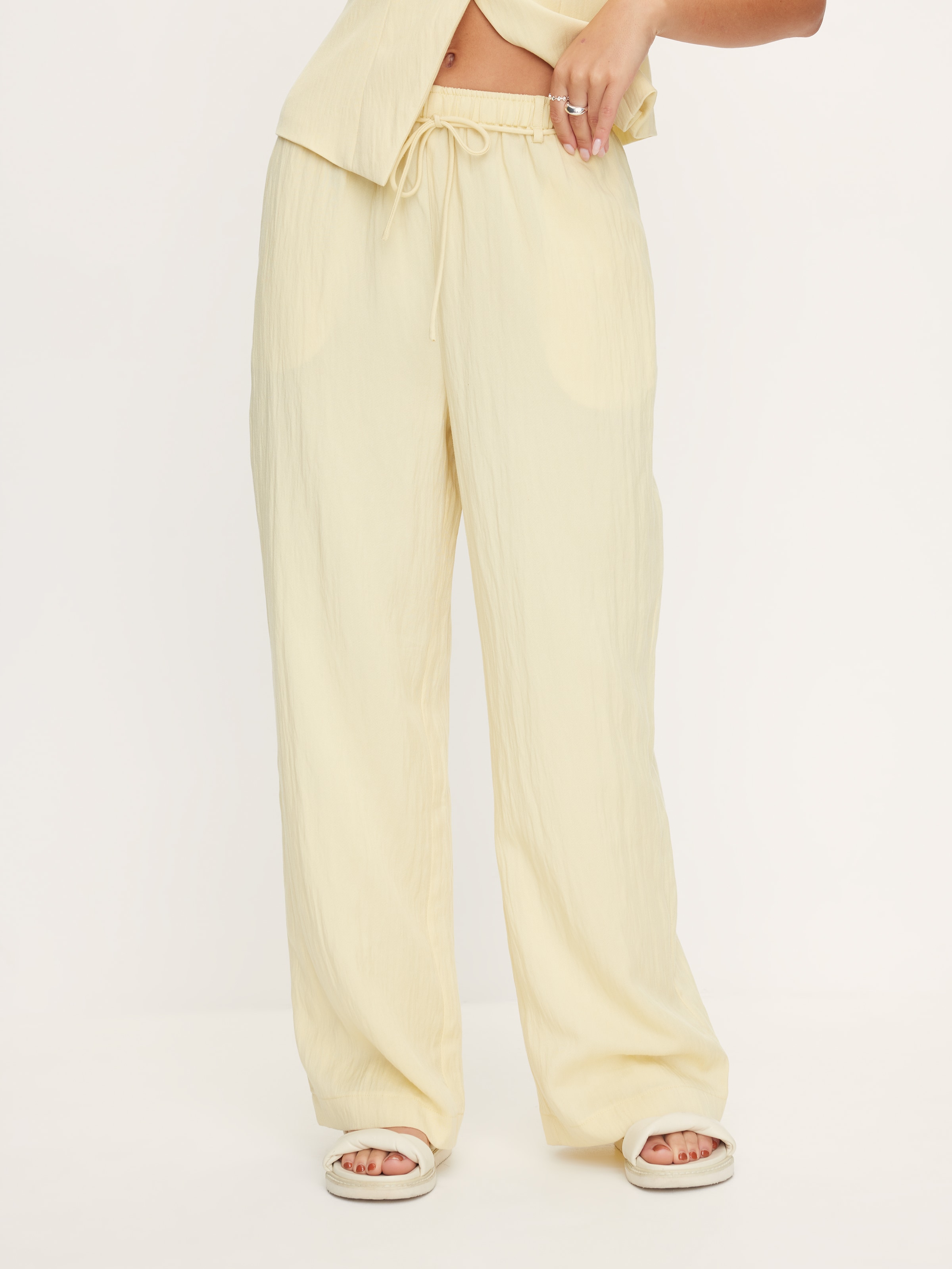 Honey Tie Front Pant