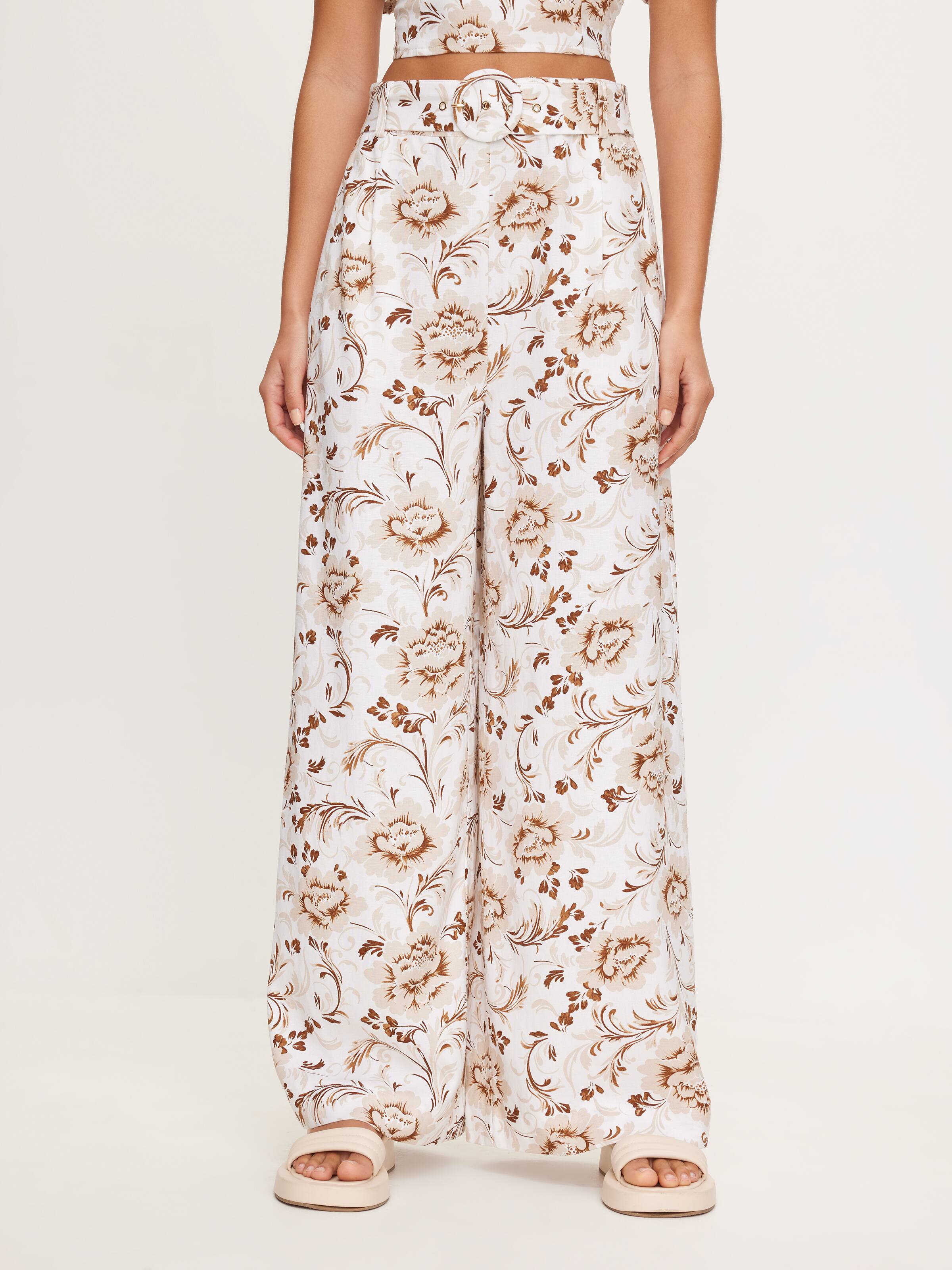 Ruby Belted Palazzo Pants