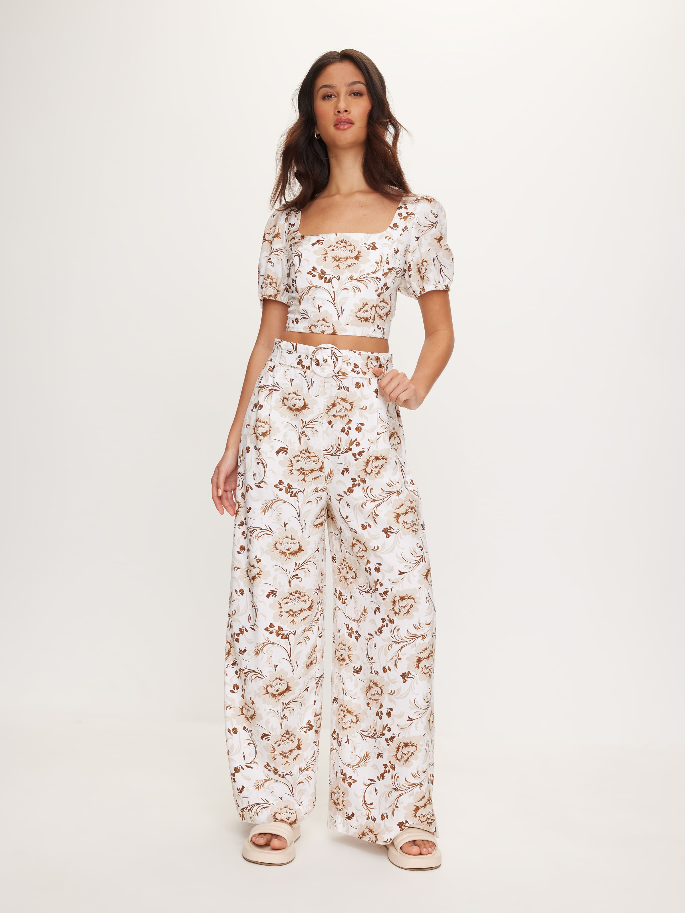 Ruby Belted Palazzo Pants