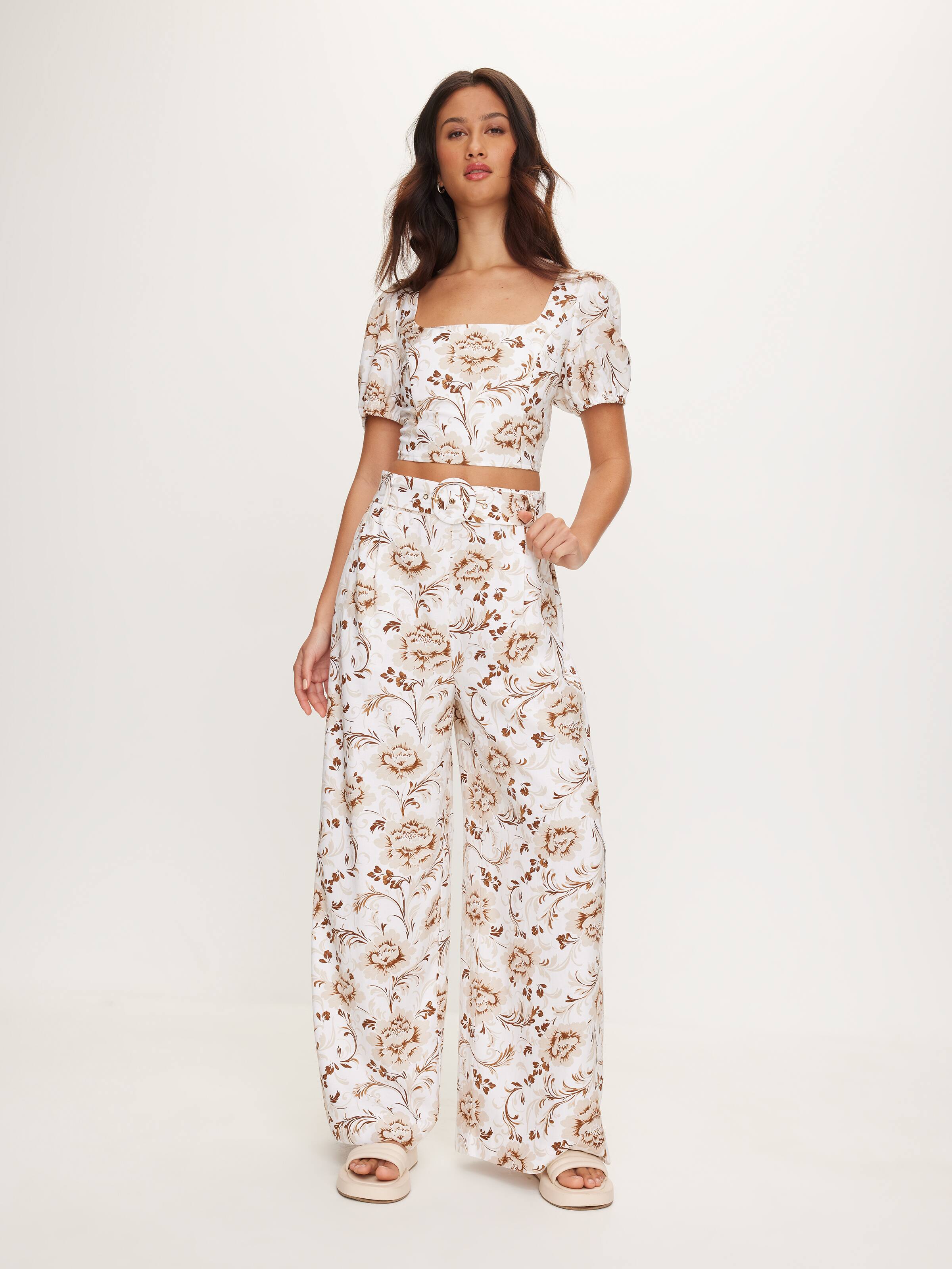 Ruby Belted Palazzo Pants