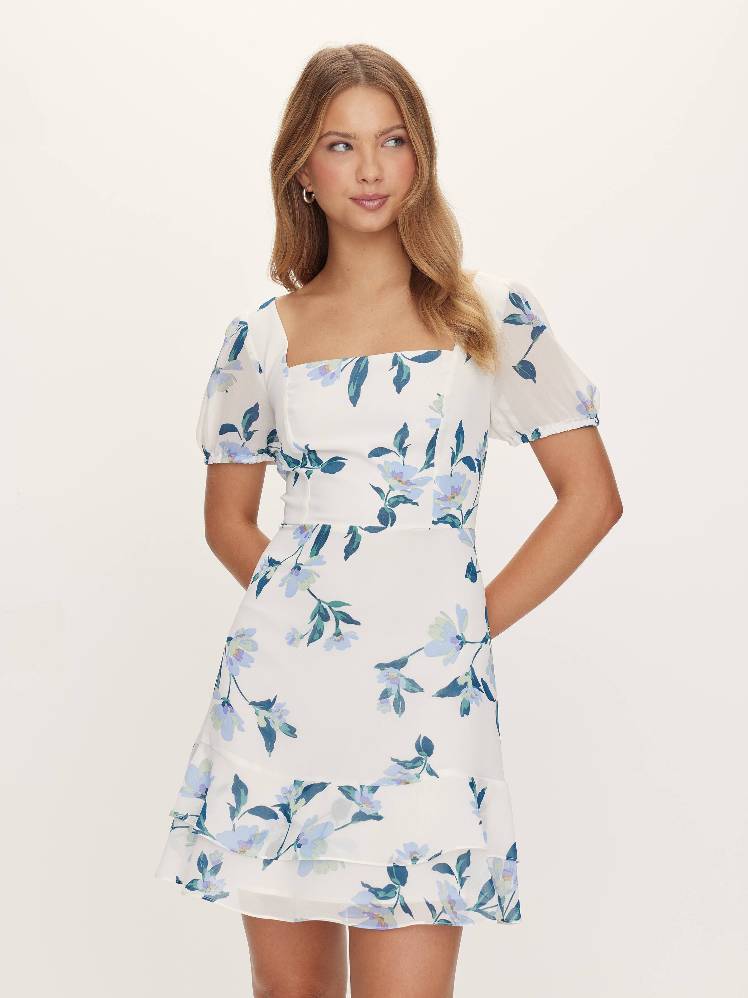 Lottie Puff Sleeve Dress