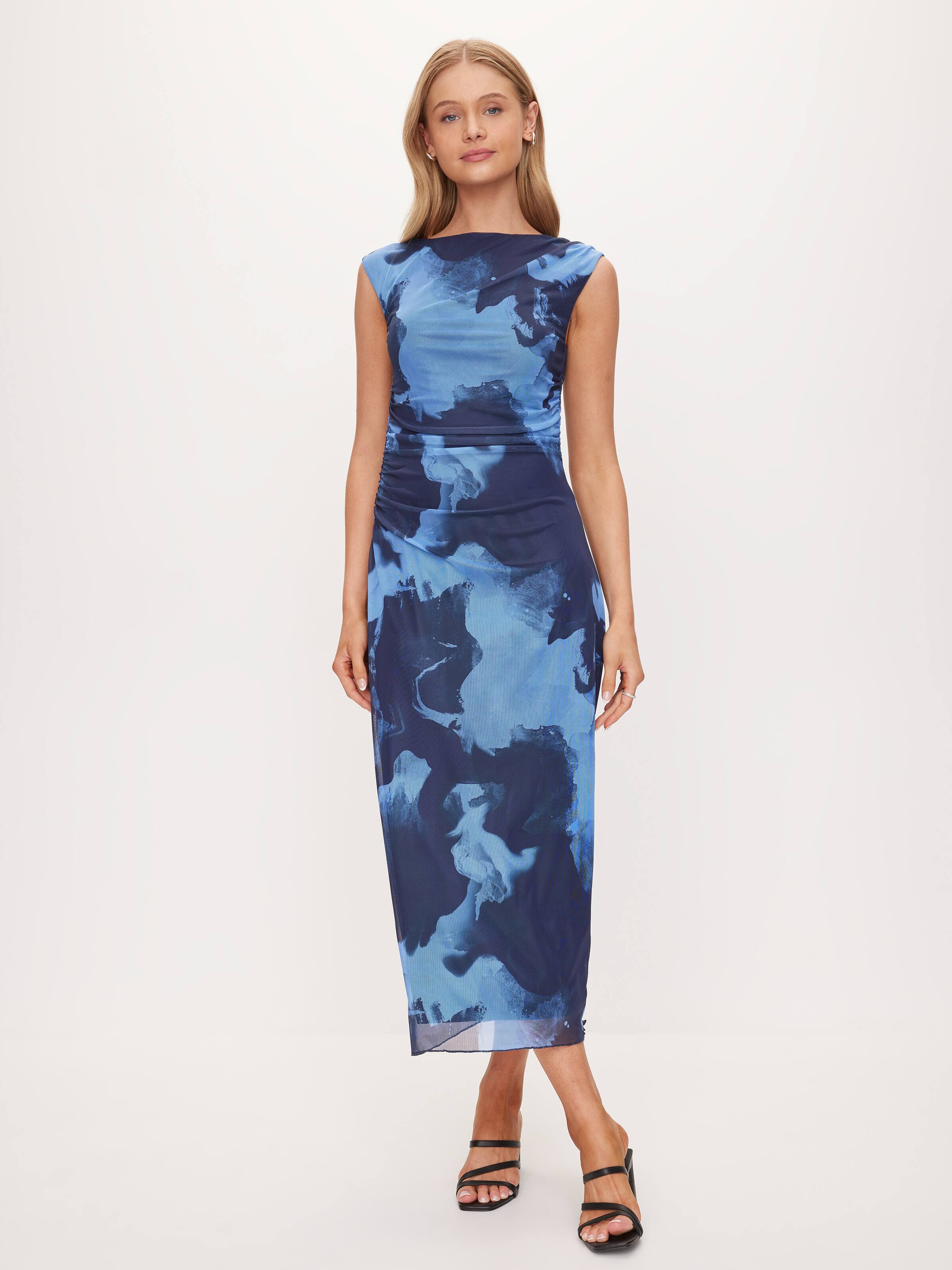 Mesh Maxi Dress