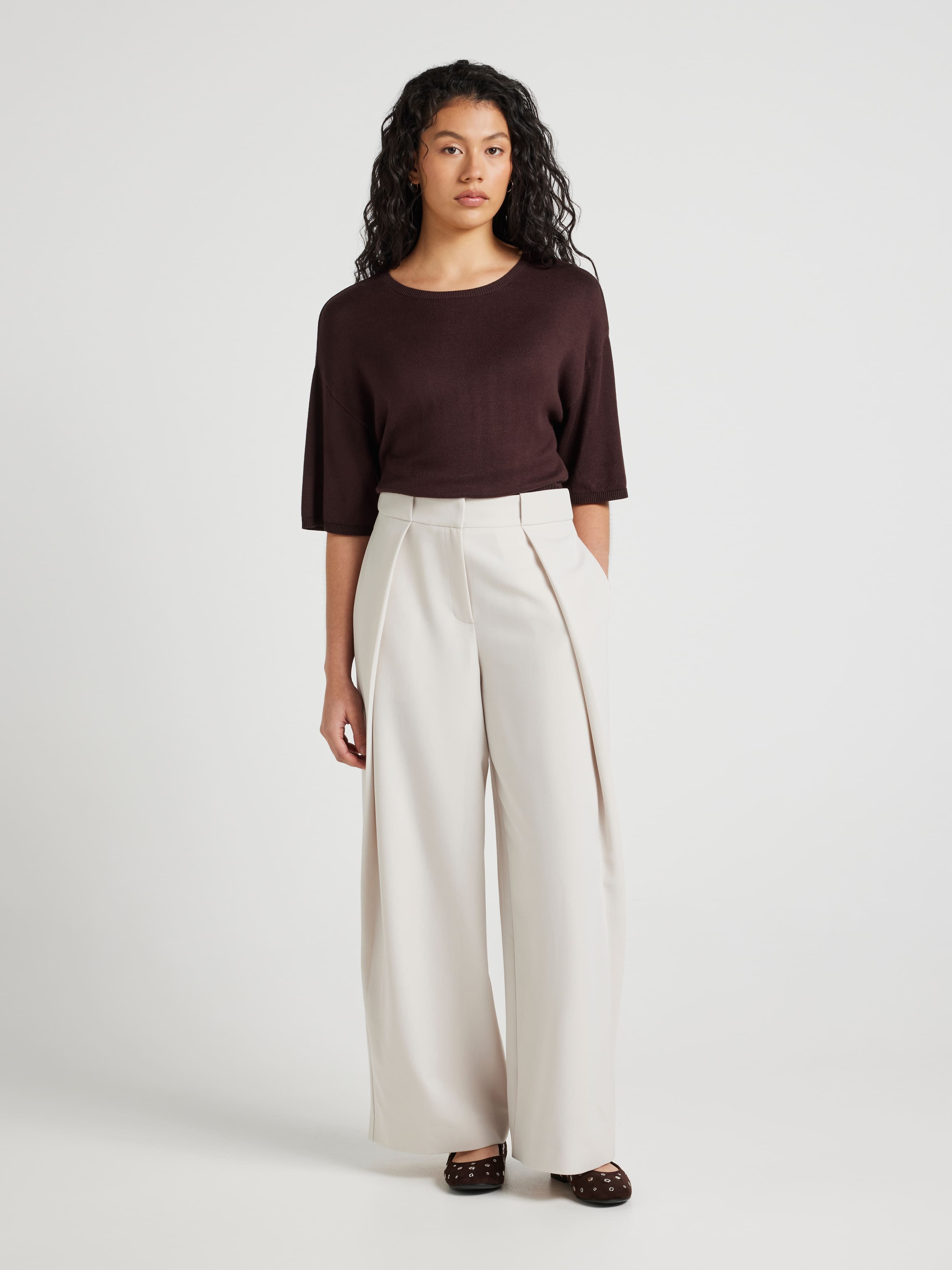 Winona Envelope Pleated Pant