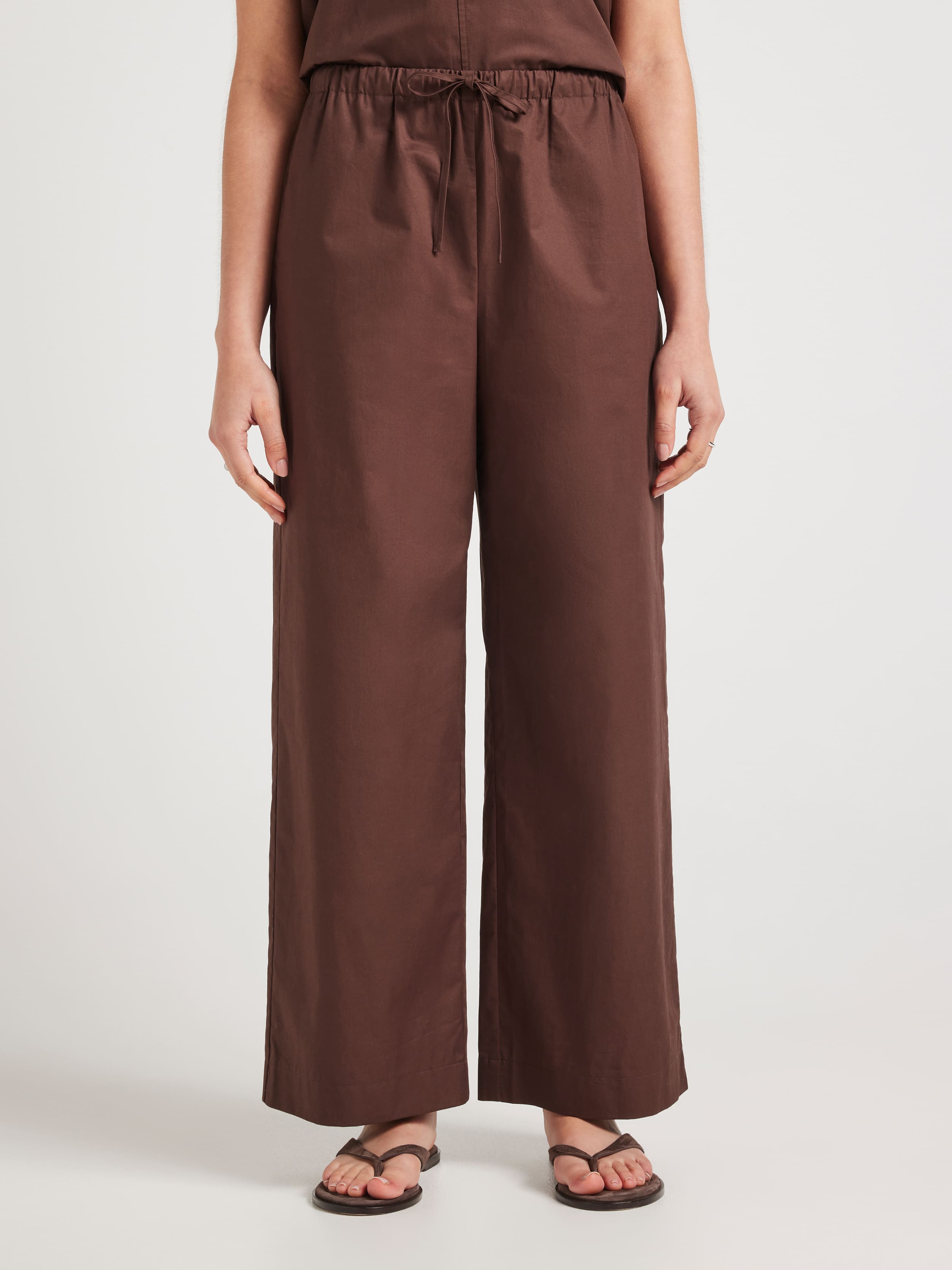 Simone Cottan Straight Leg Pant