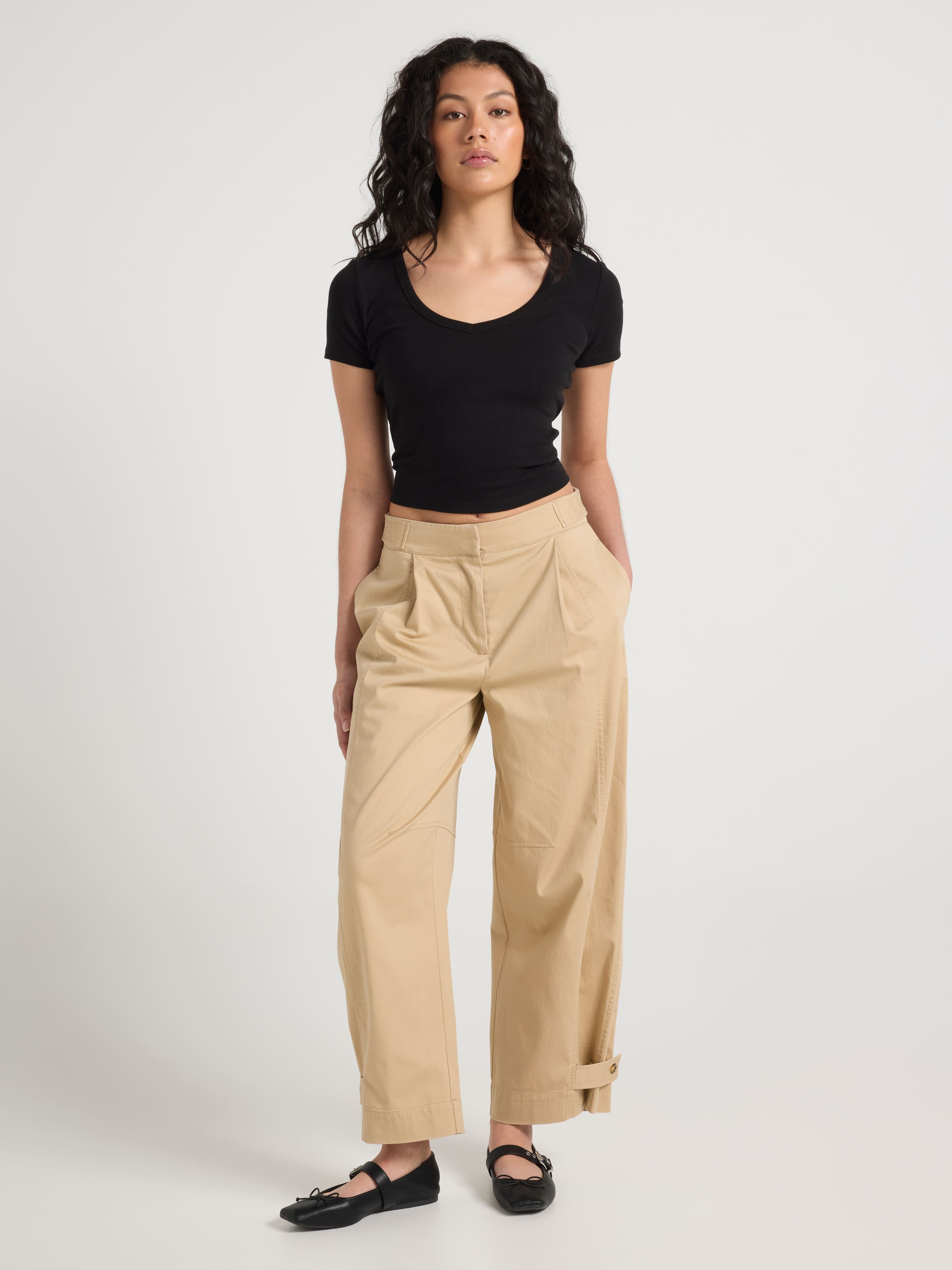 Emma Barrel Leg Pant