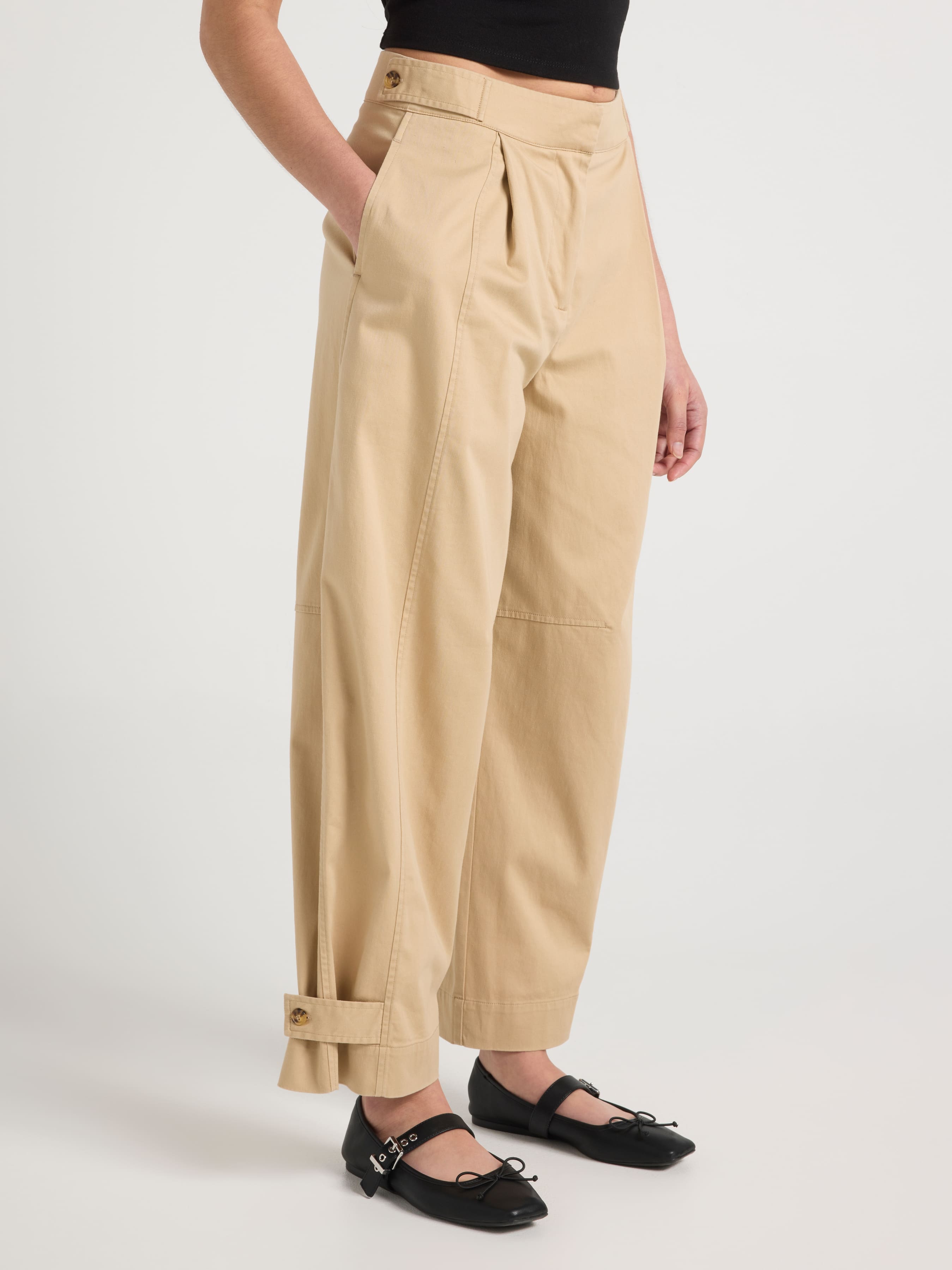 Emma Barrel Leg Pant