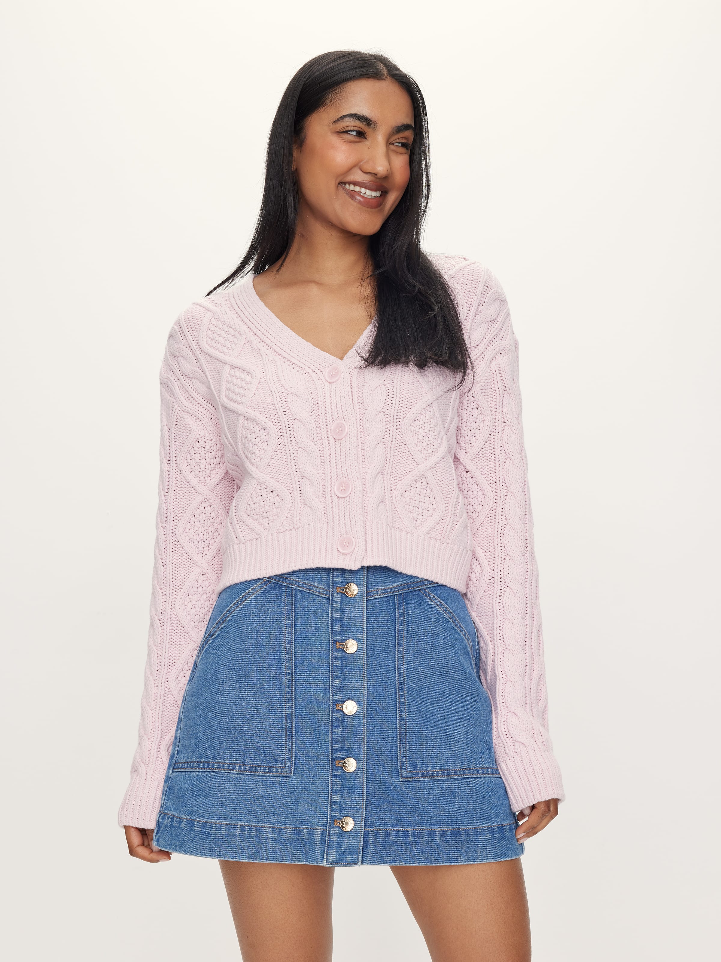 Mia Denim Mini Skirt