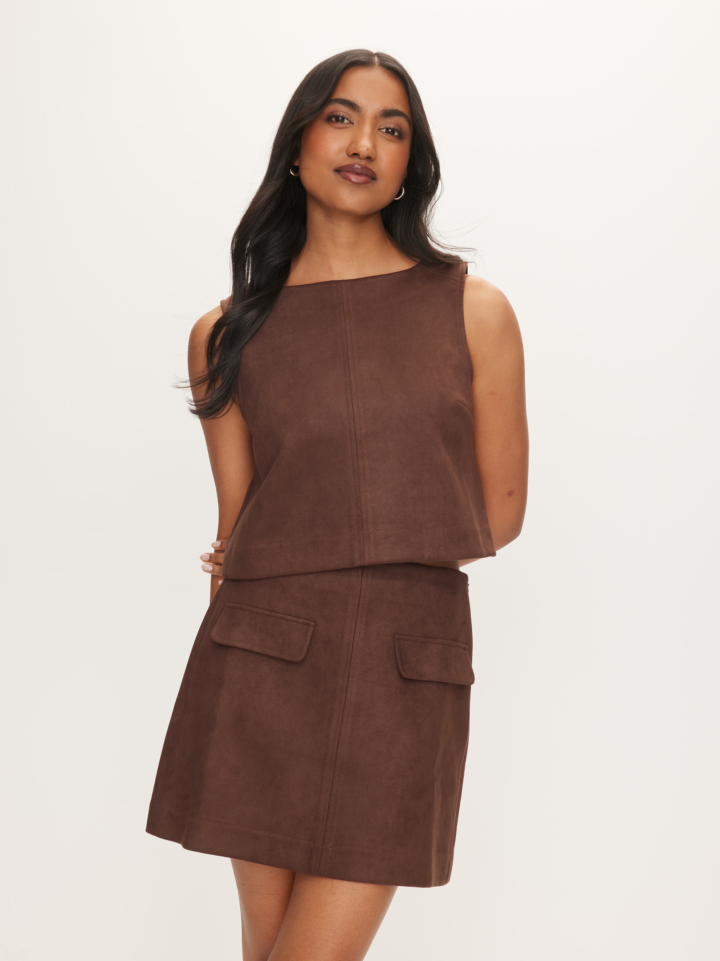 Sammy Suedette Mini Skirt