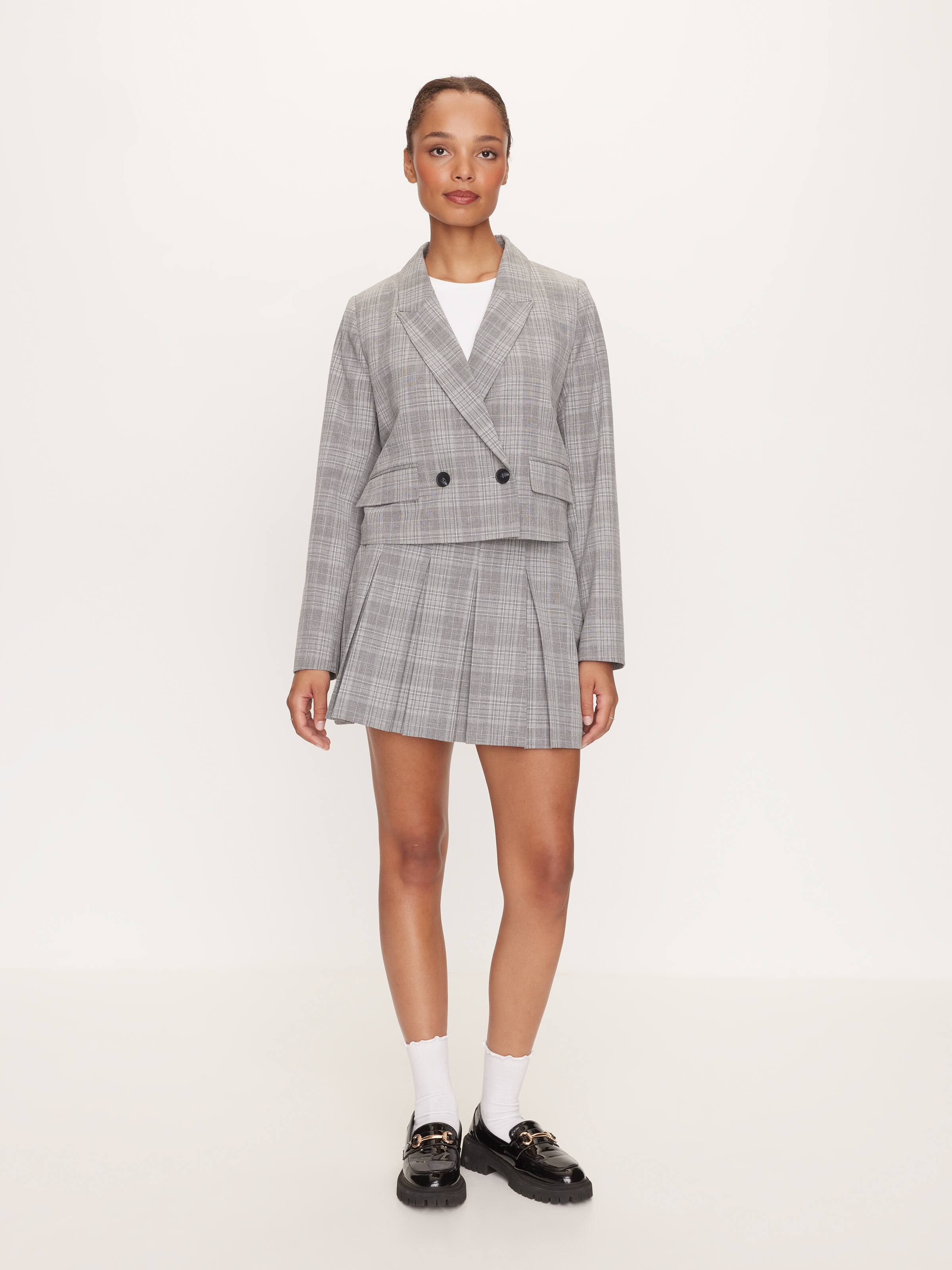 Ciara Pleated Mini Skirt