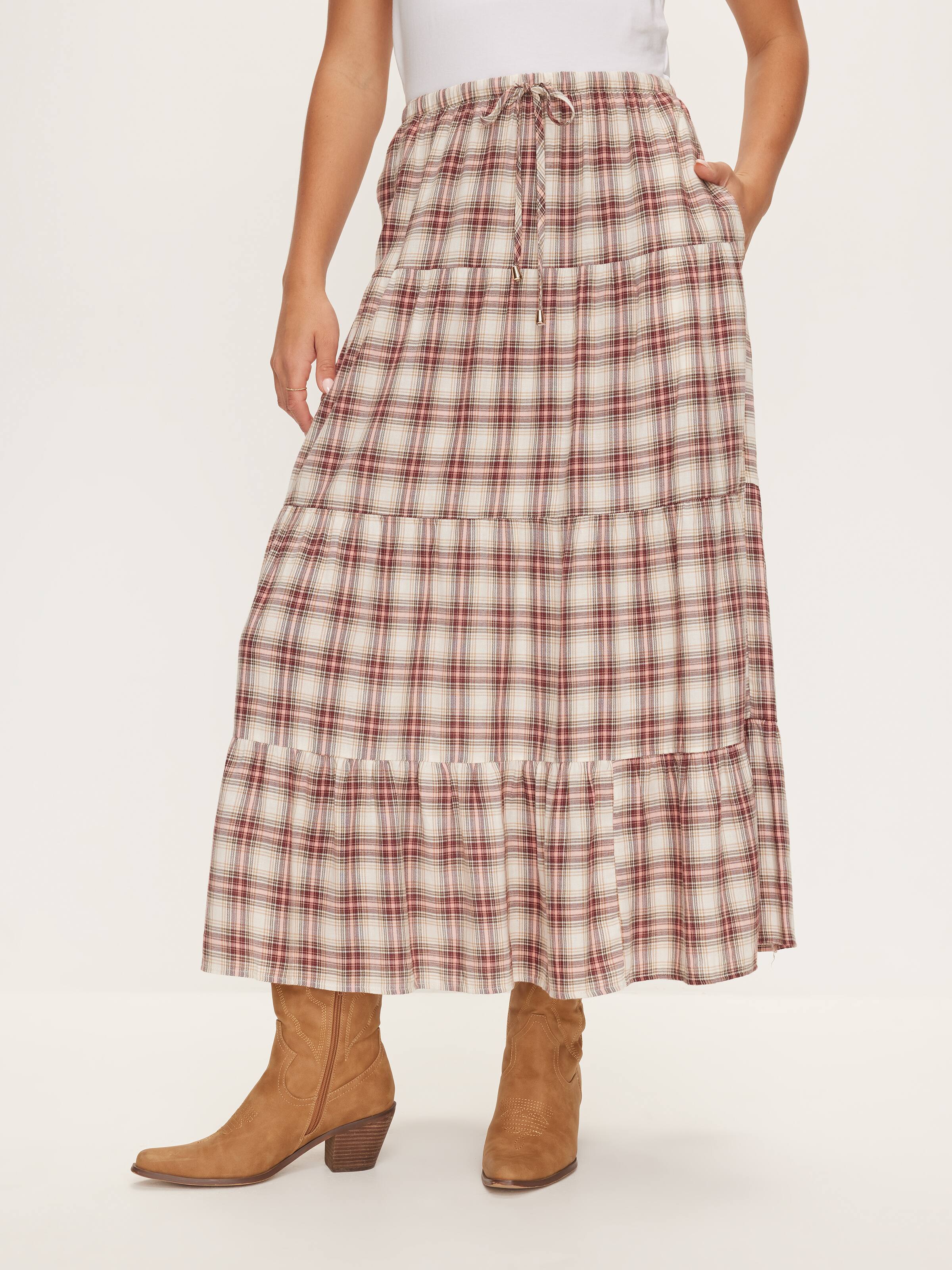 Camila Tiered Midi