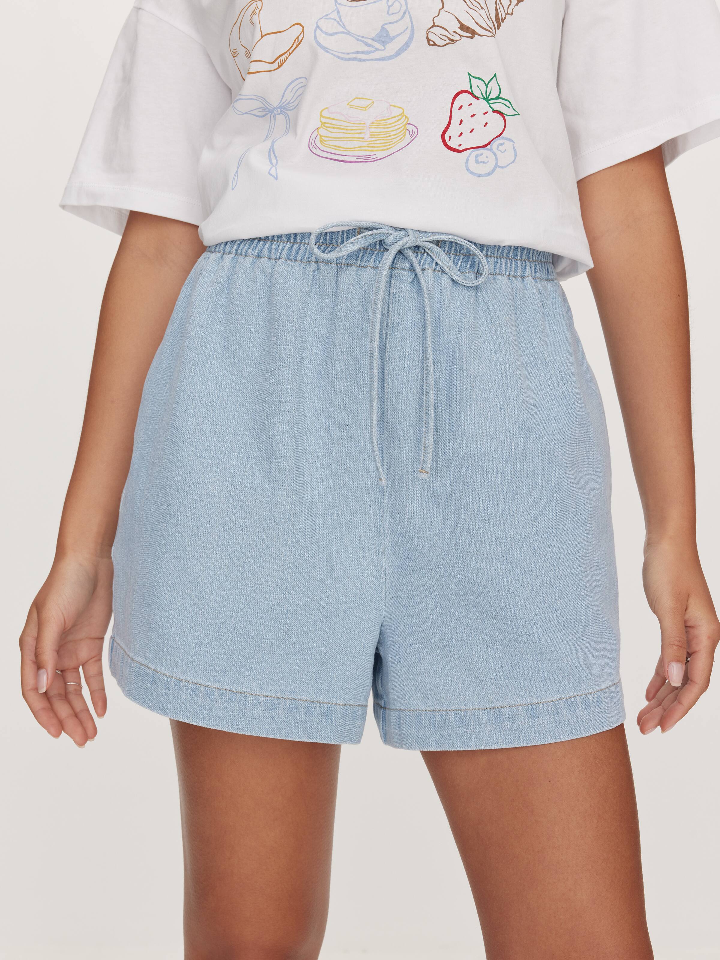 Tahliah Soft Denim  Short