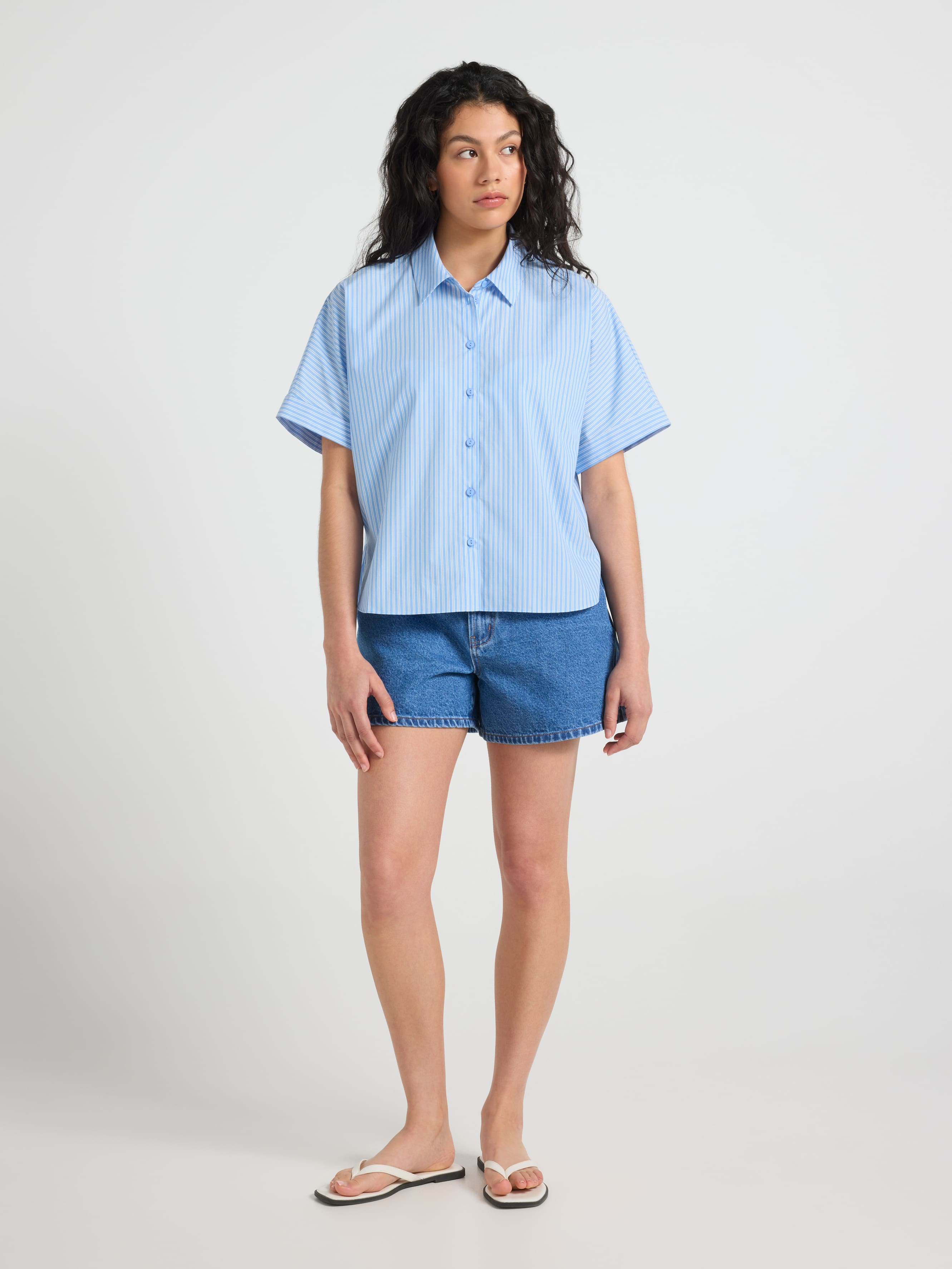 Kate Rigid Aline Denim Short
