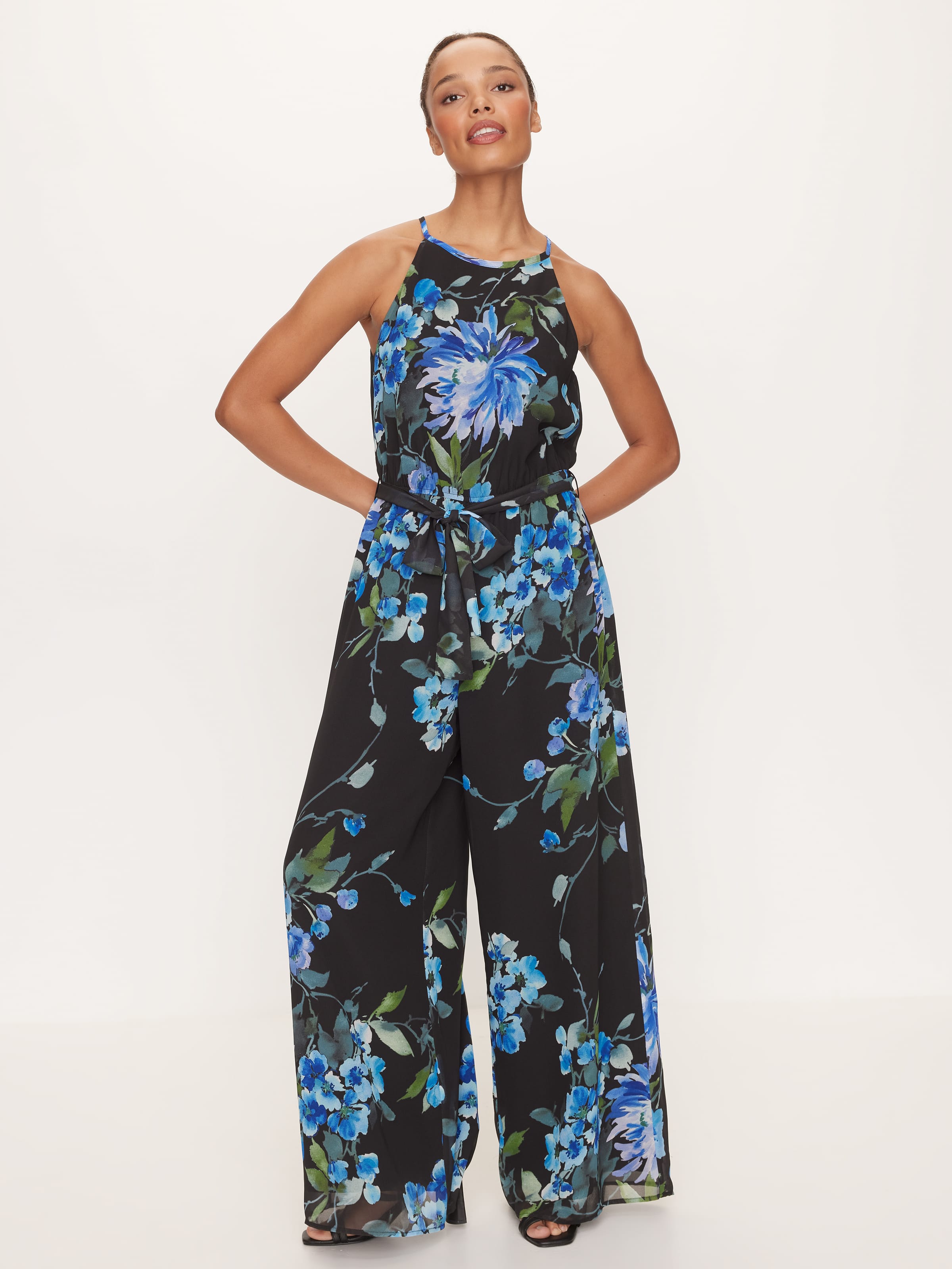 Cutaway Halter Jumpsuit