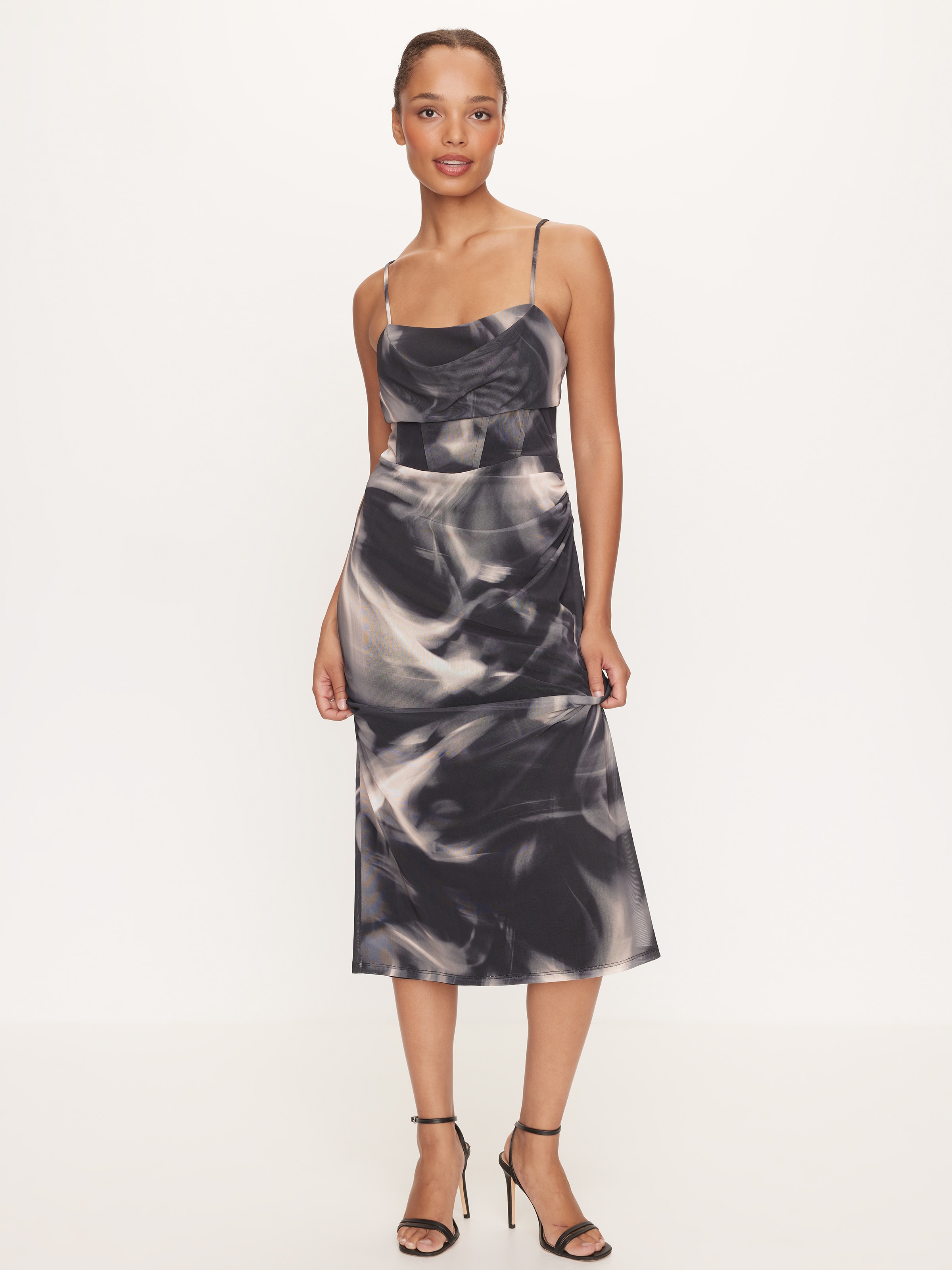 Persuasion Mesh Midi Dress